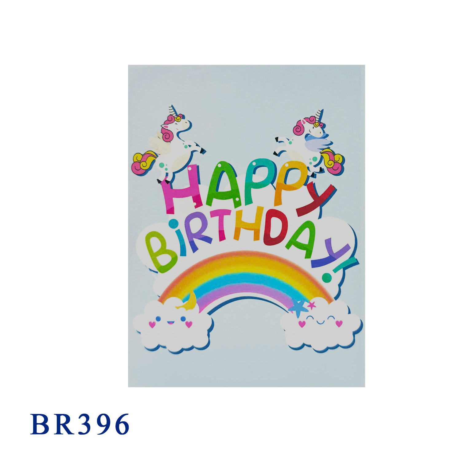 Happy Birthday Rainbow Pop Up Card