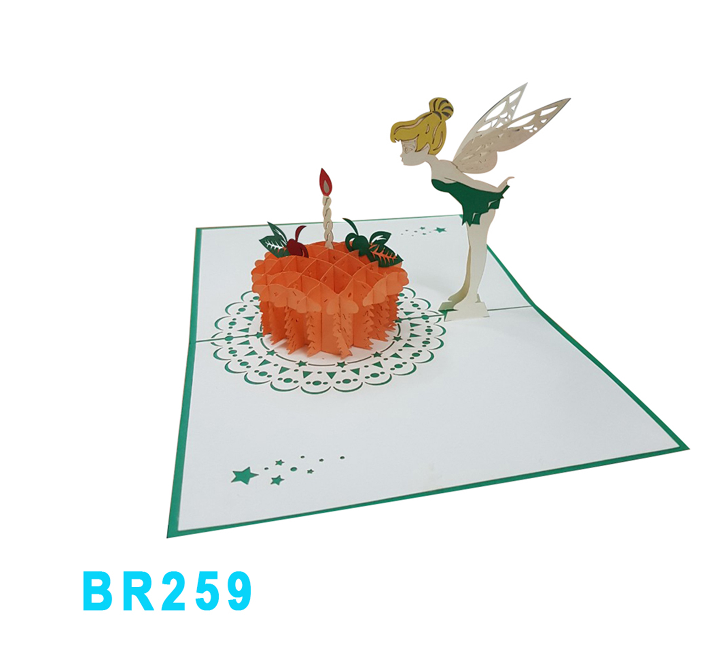 Birthday Tinkerbell Pop Up Card