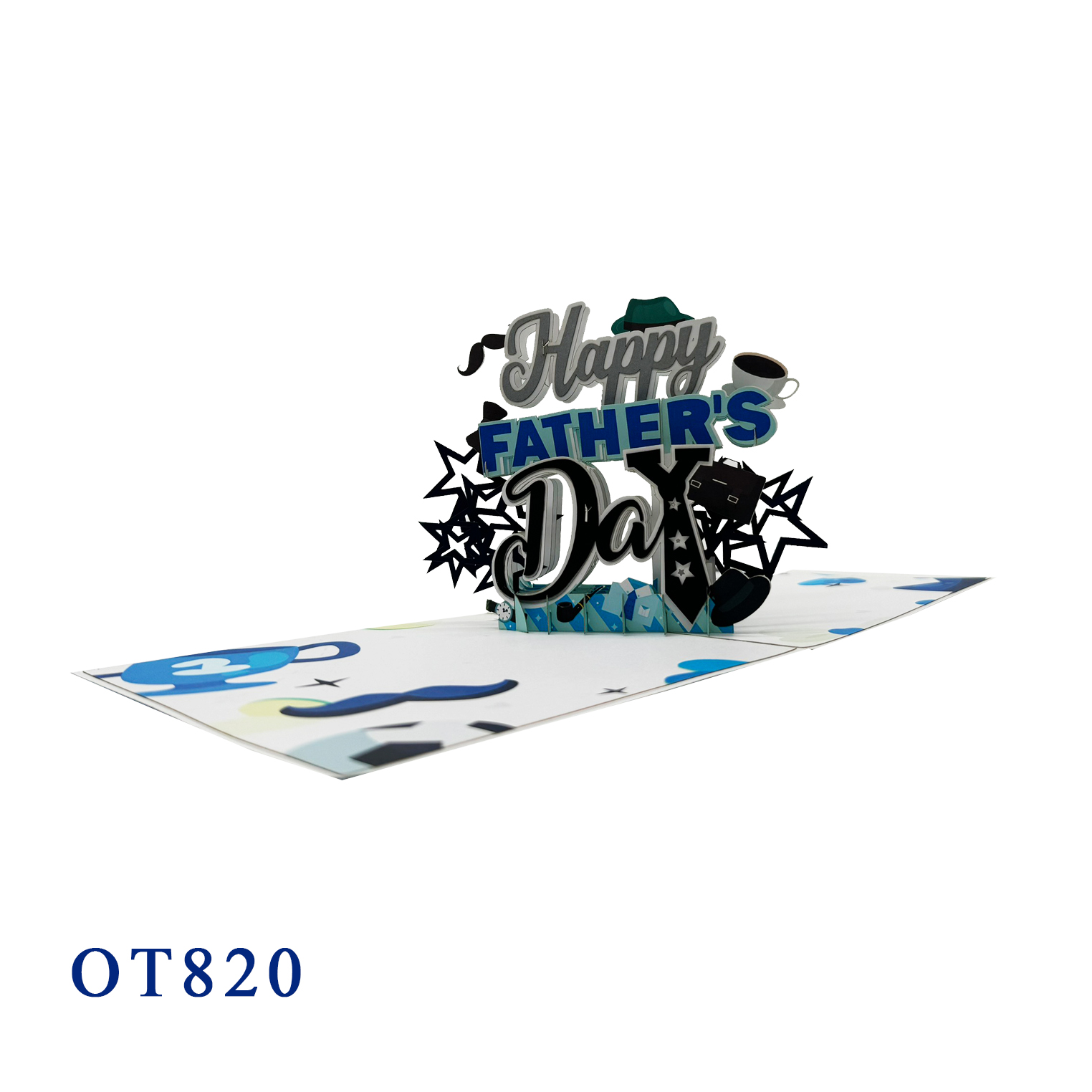 Happy Father's Day Pop Up Card