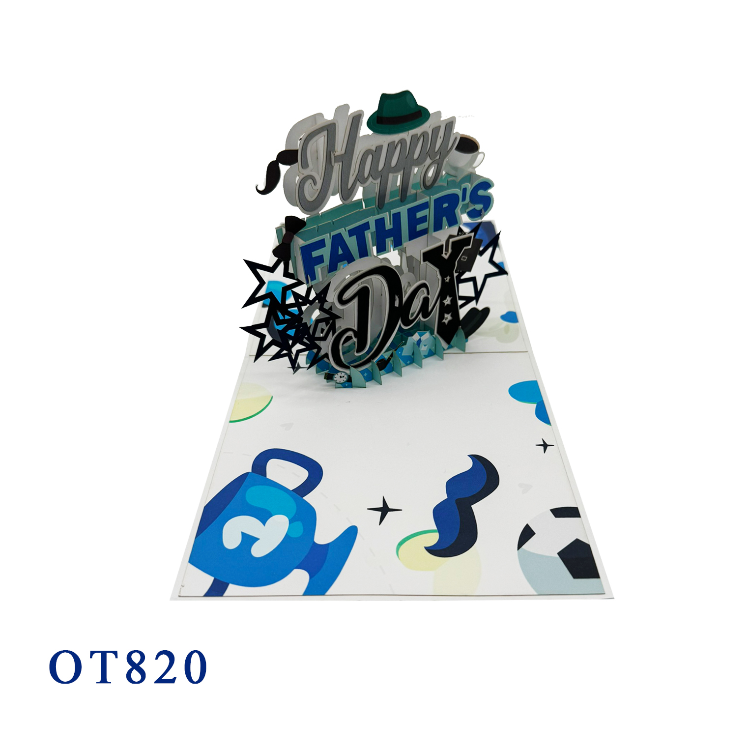 Happy Father's Day Pop Up Card