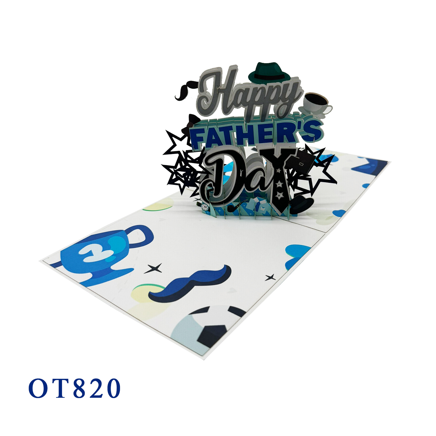 Happy Father's Day Pop Up Card