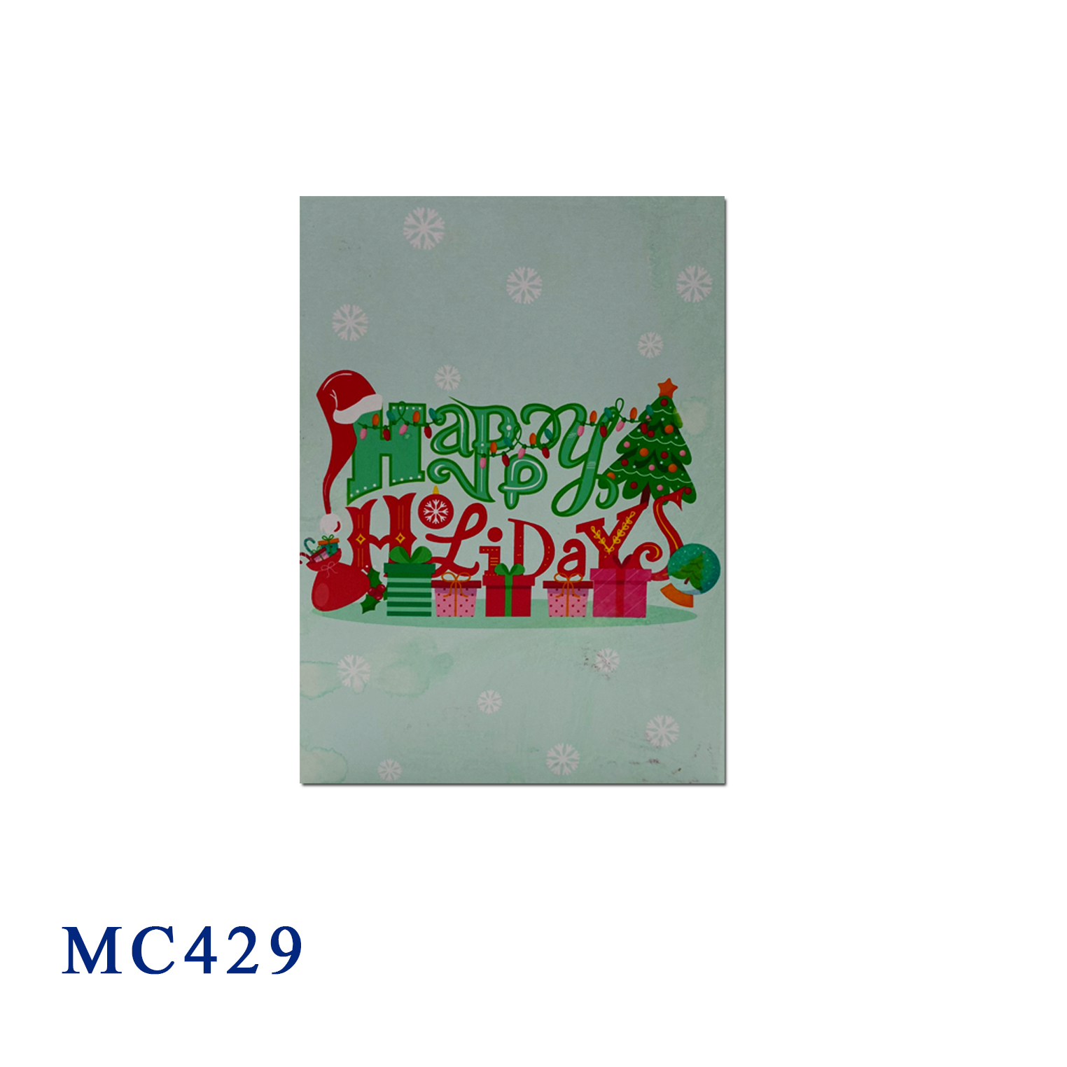 Happy Holiday Pop Up Card