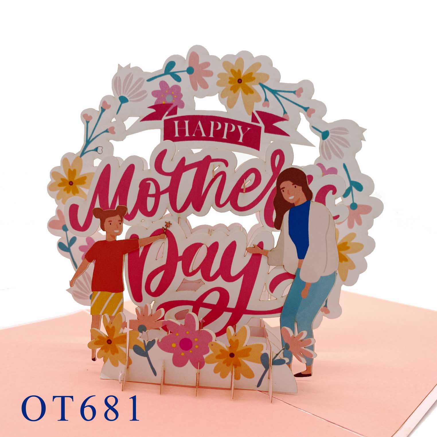 Happy Mother's Day Pop Up Card