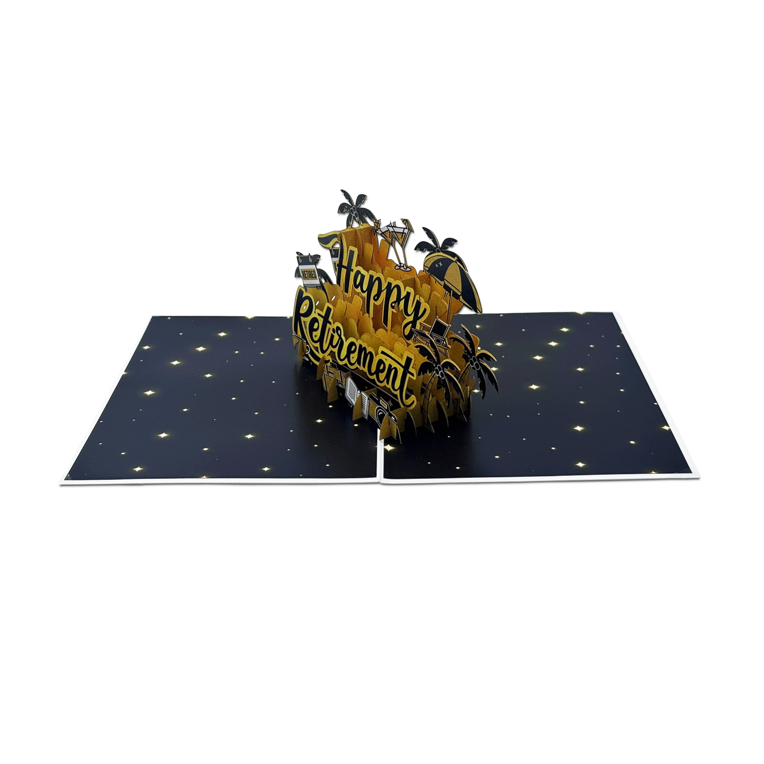Happy Retirement Pop-up Card