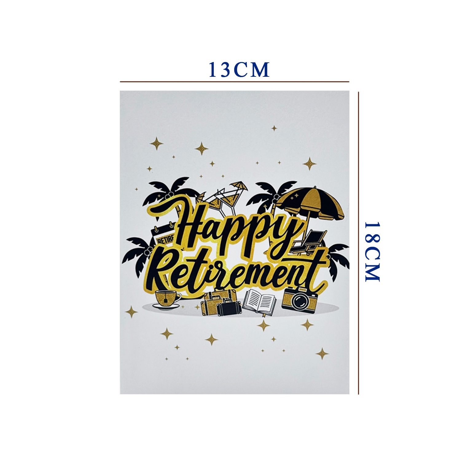 Happy Retirement Pop-up Card