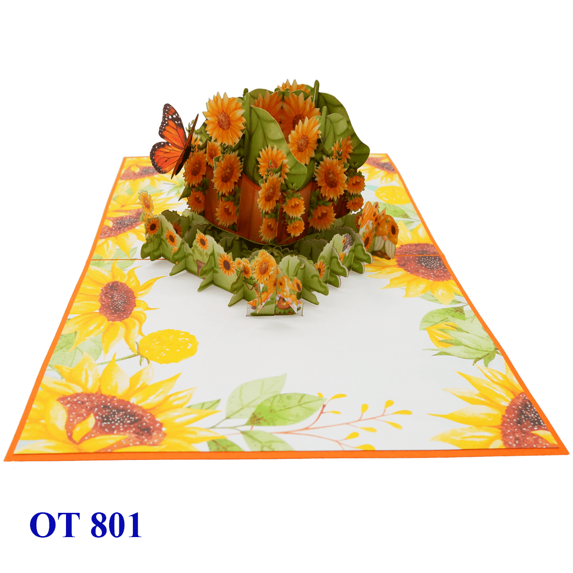 Happy Spring Gnome Pop Up Card