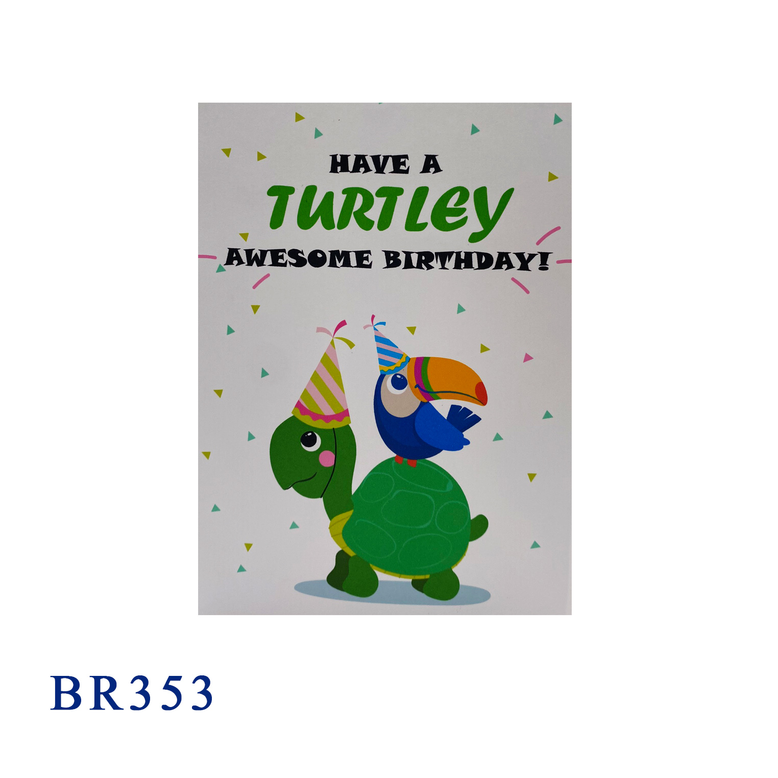 Happy Turtle Birthday Pop Up Card