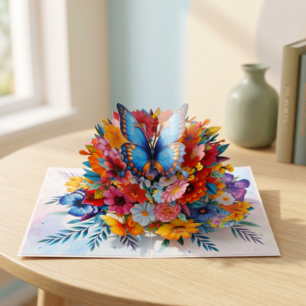 Butterfly Bouquet Pop-Up Card