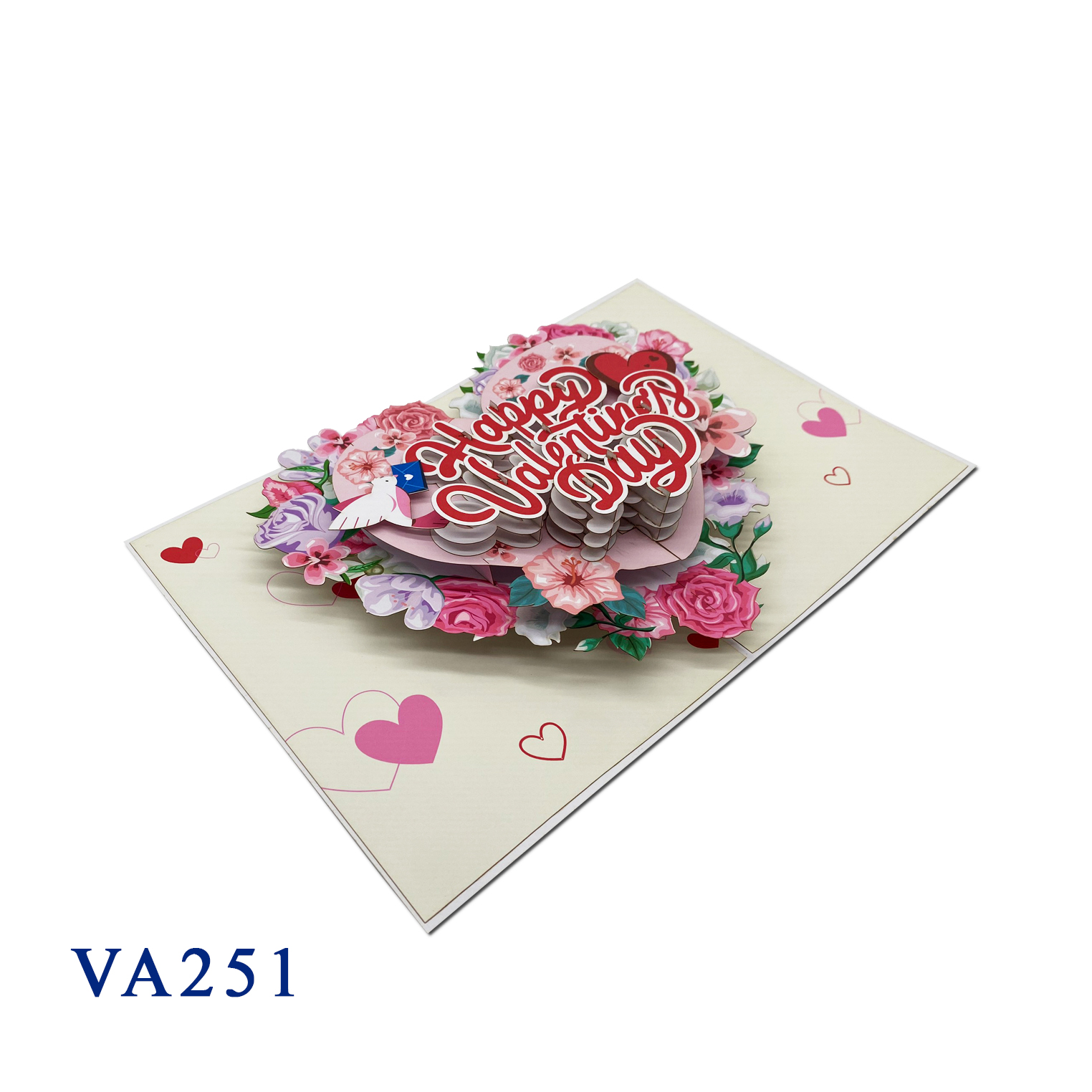 Heart Valentine Pop Up Card
