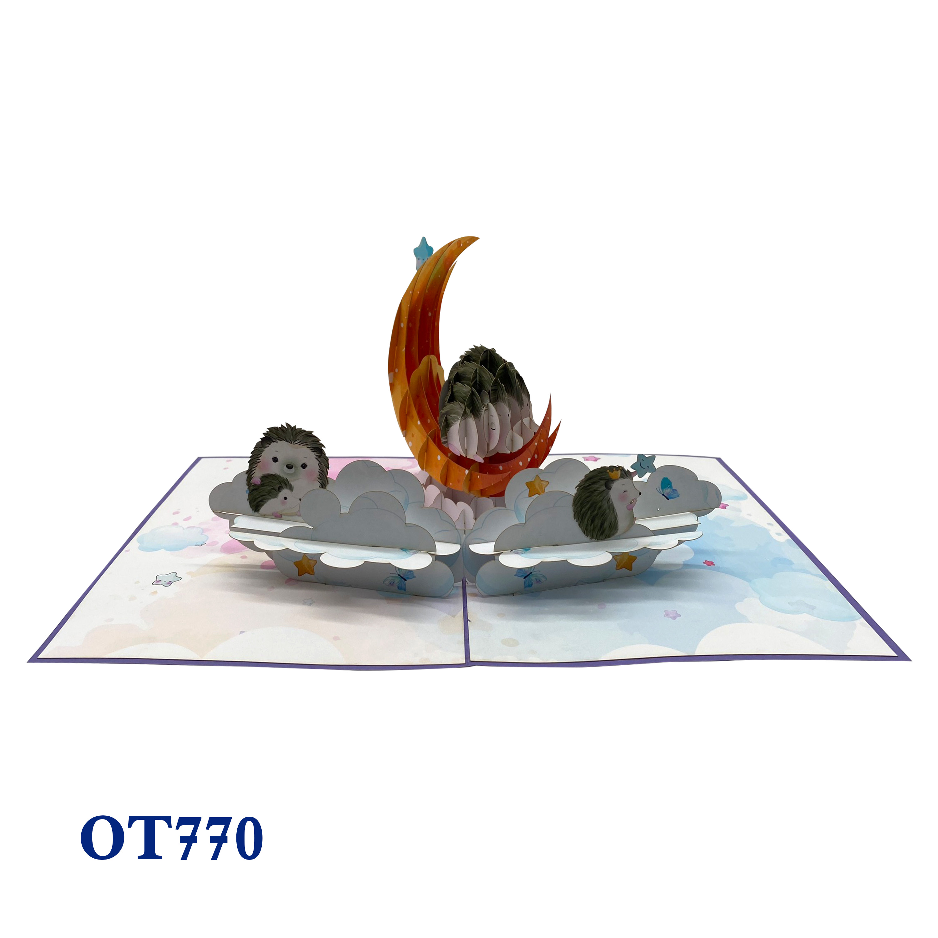 Hedgehog Pop Up Card