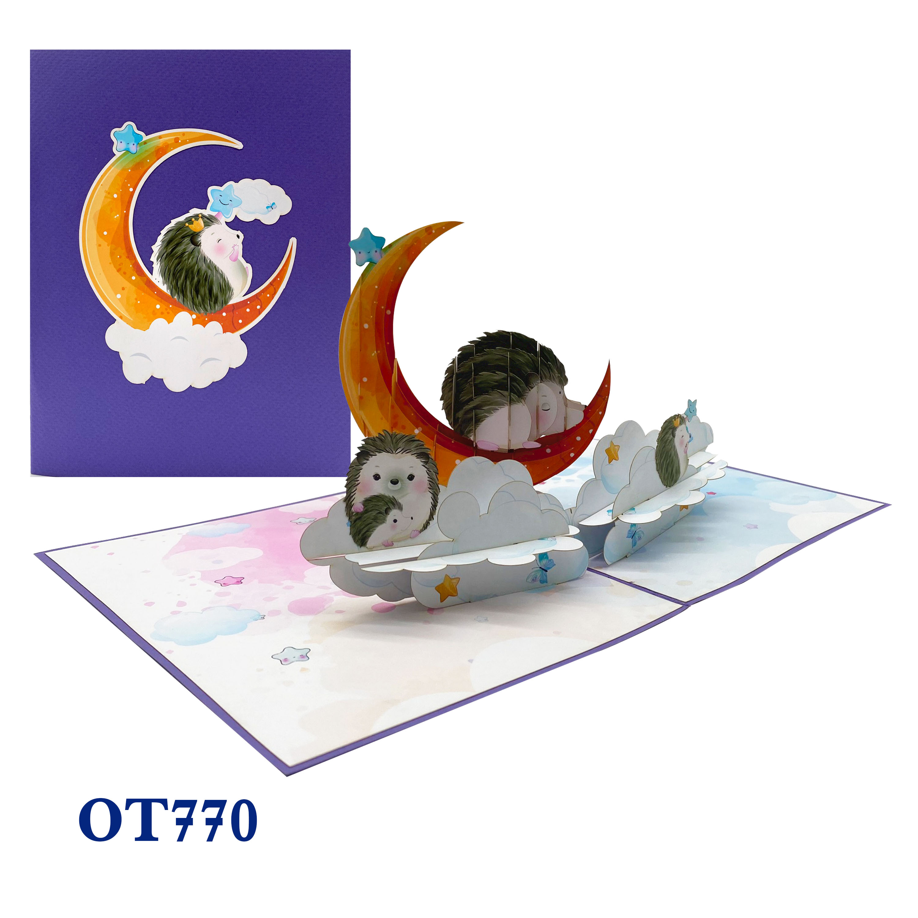 Hedgehog Pop Up Card