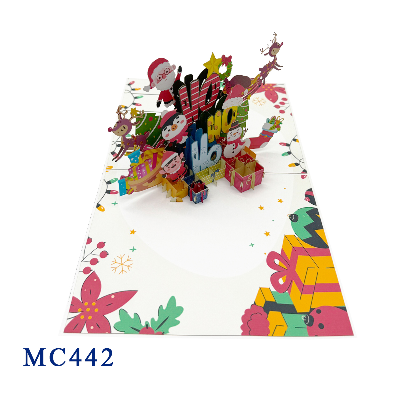 Ho Ho Ho Pop Up Card