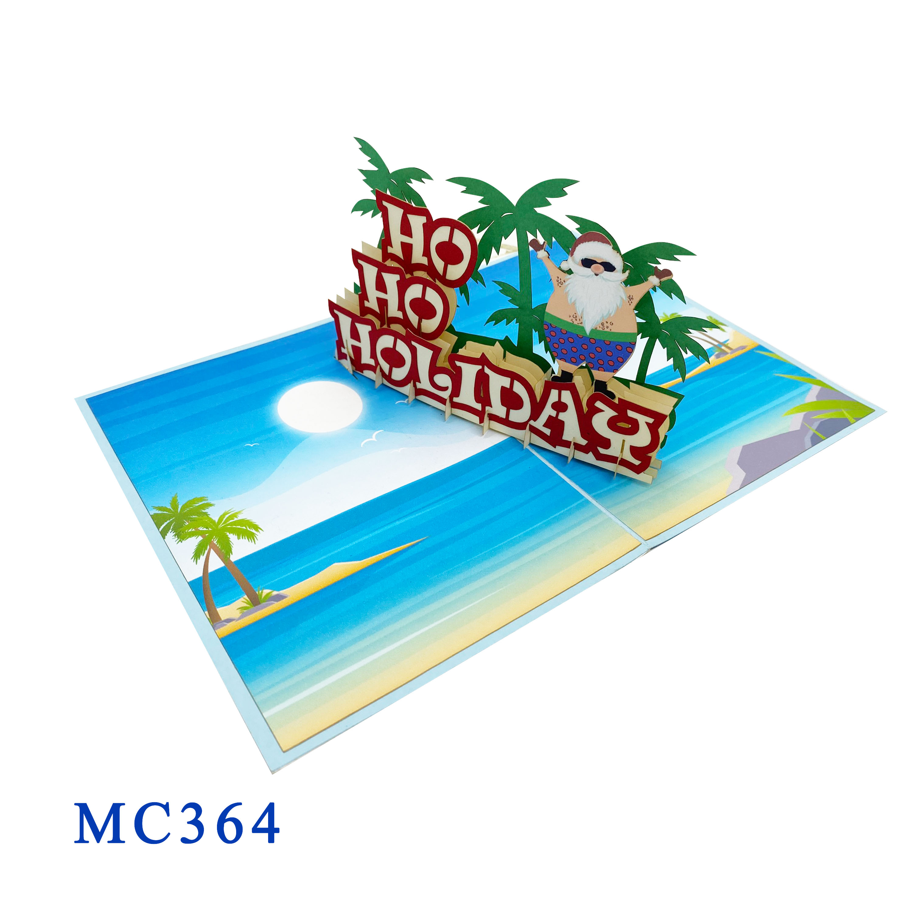 Ho Ho Holiday Pop Up Card