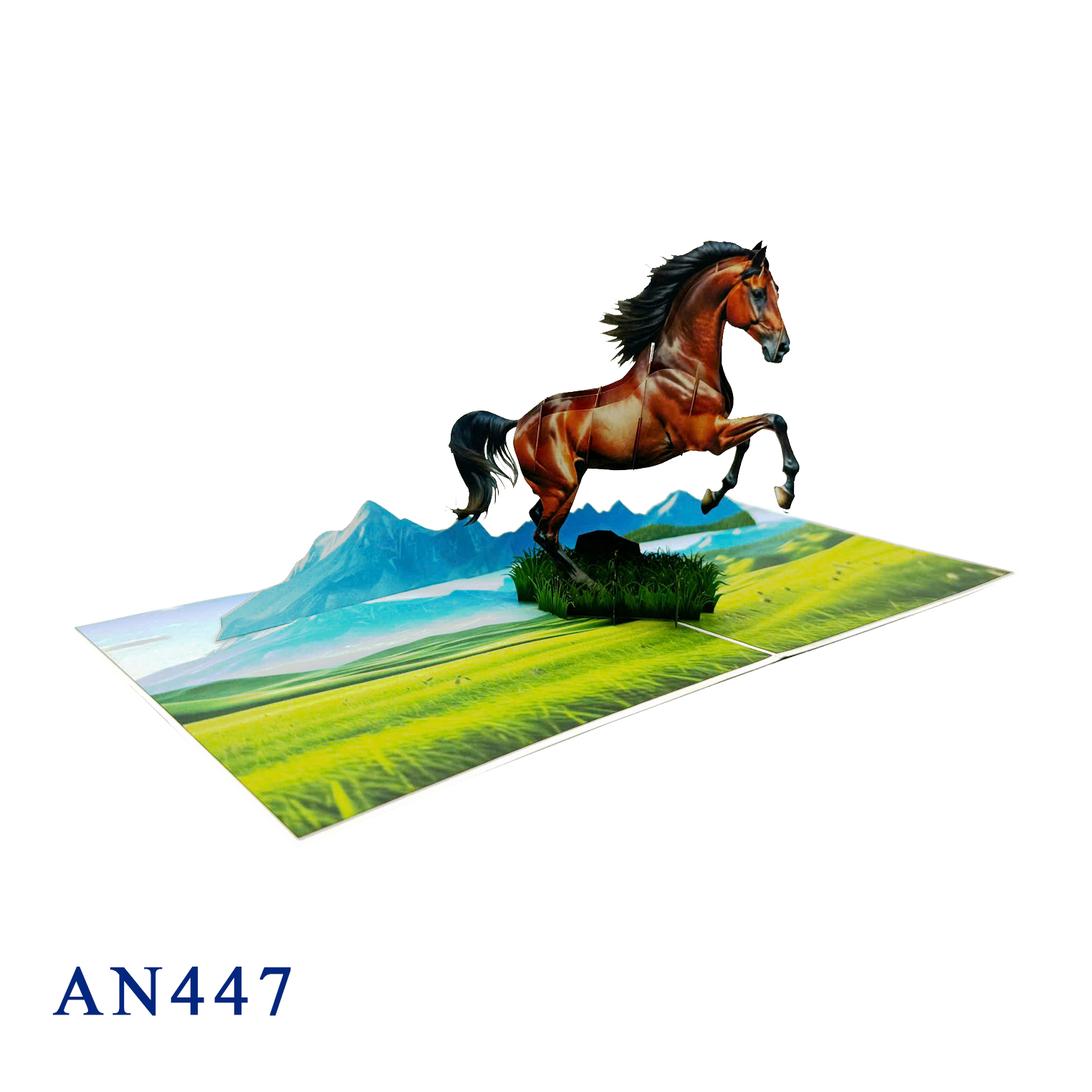 Horse Pop Up Card