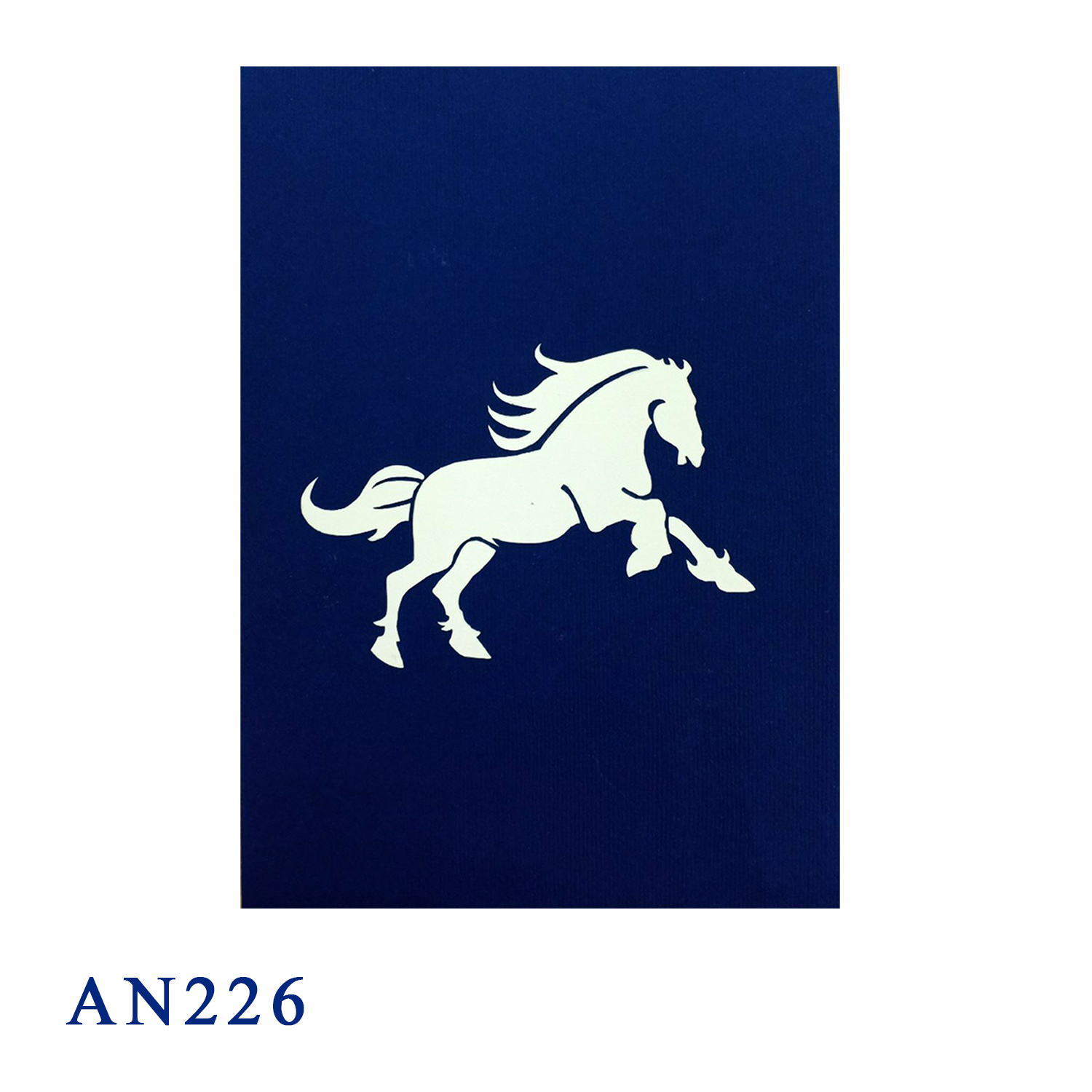 Horse Riding Pop Up Card