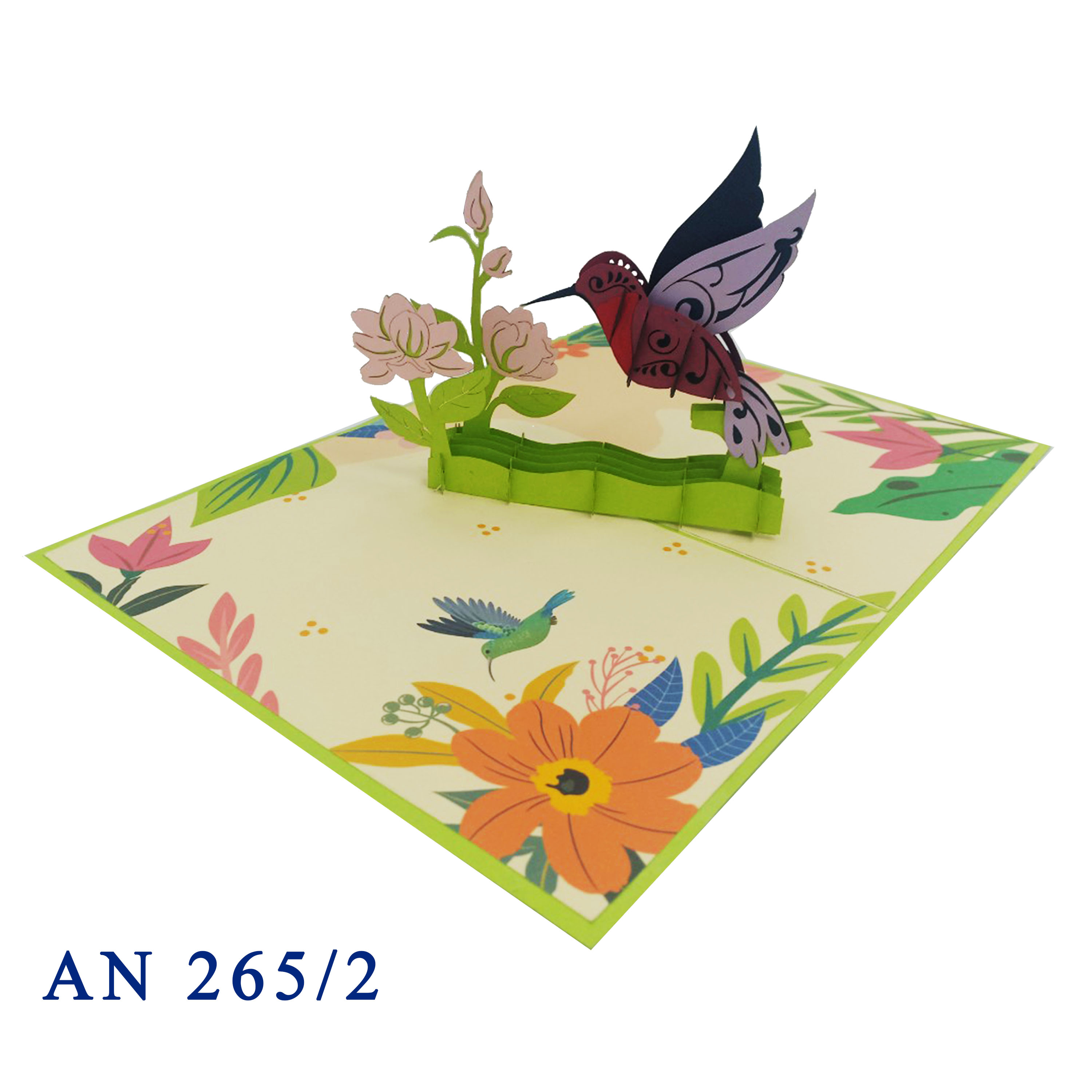 Humming Bird Pop Up Card