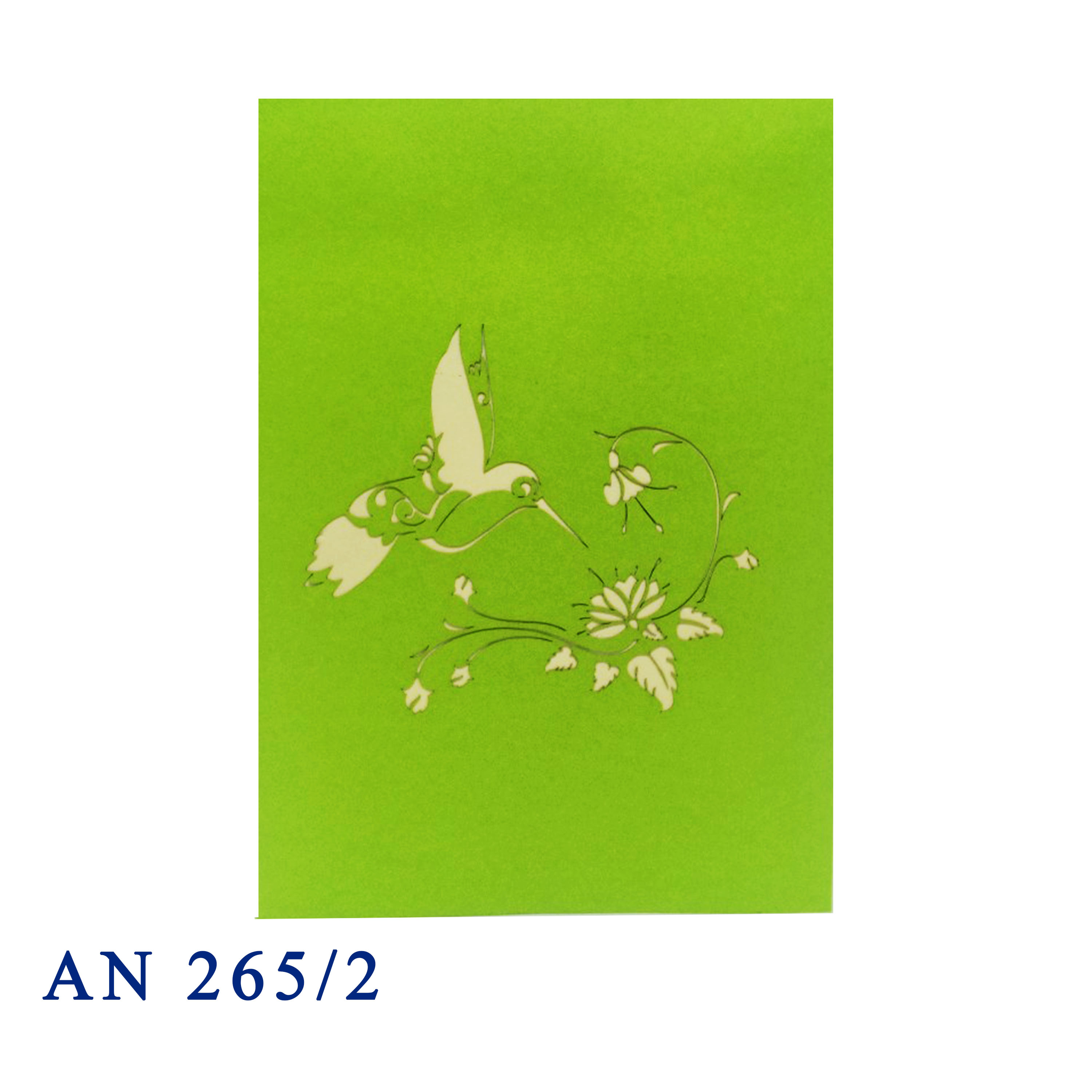 Humming Bird Pop Up Card