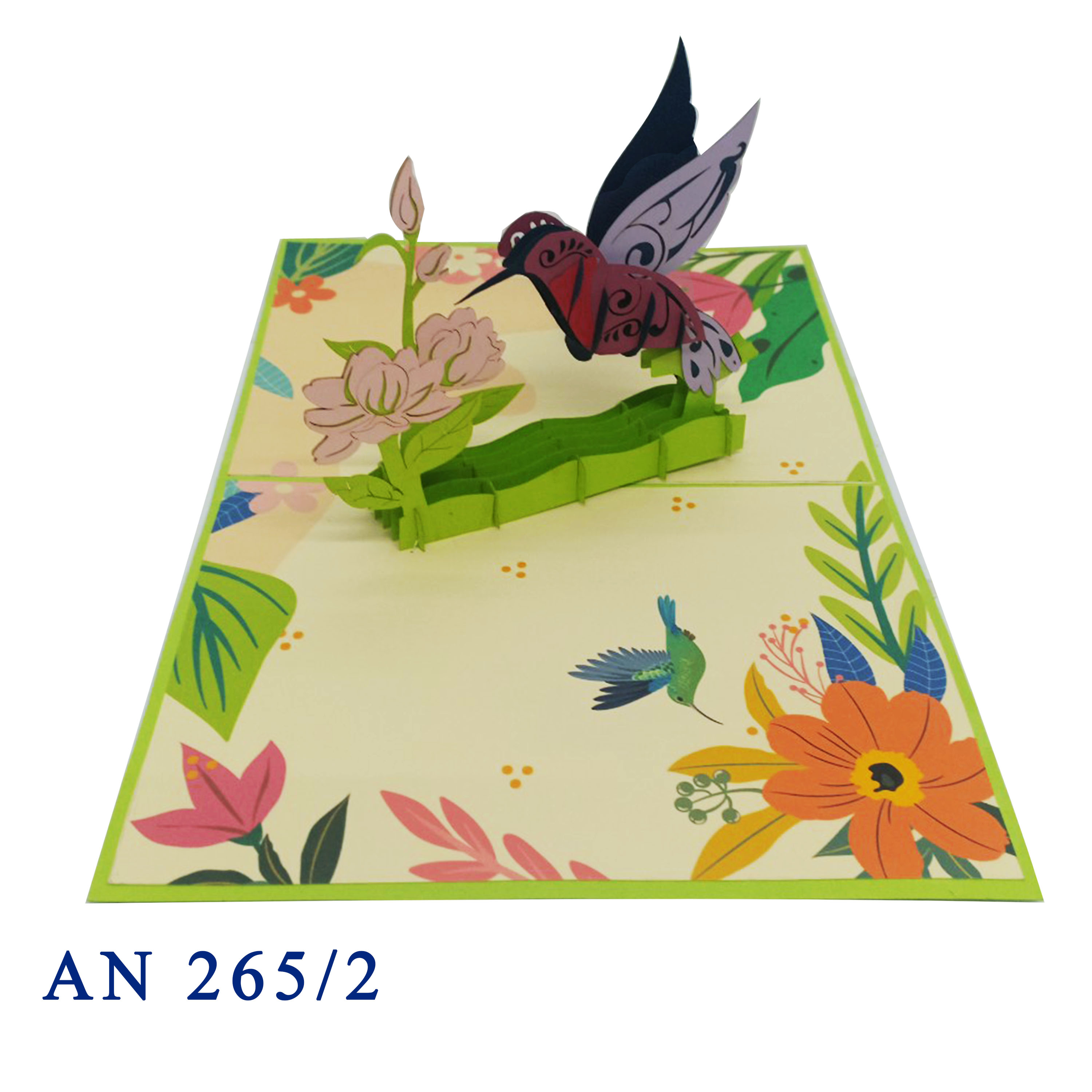 Humming Bird Pop Up Card