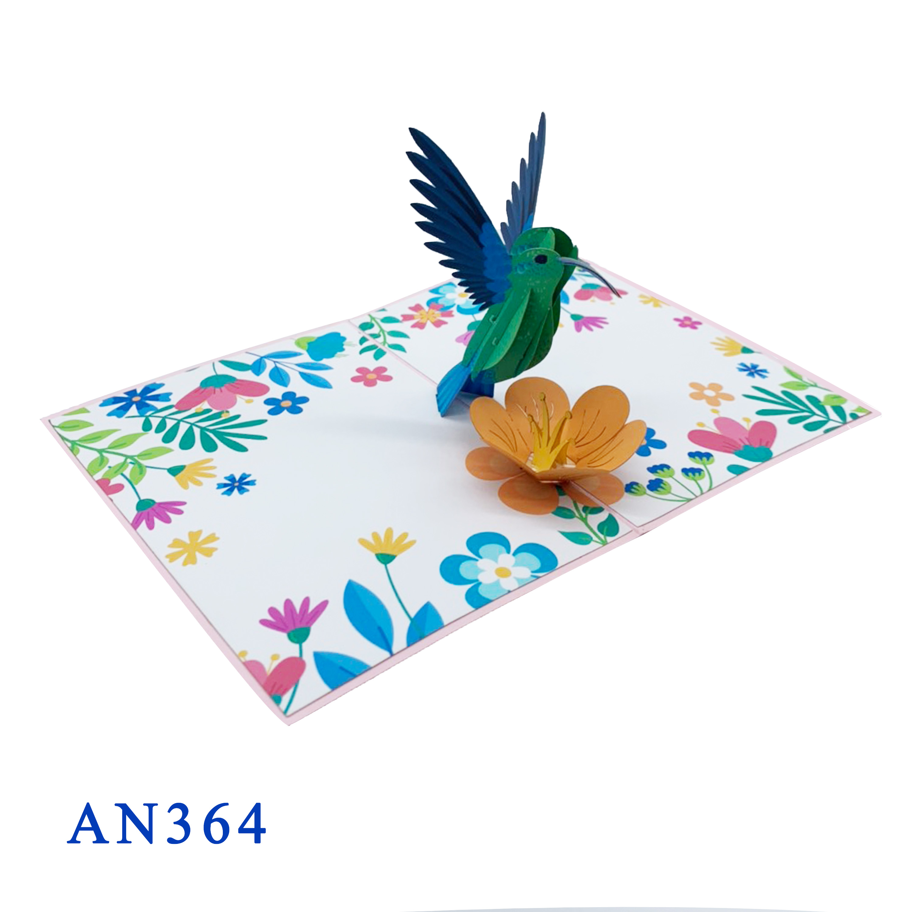 Humming Bird Pop Up Card