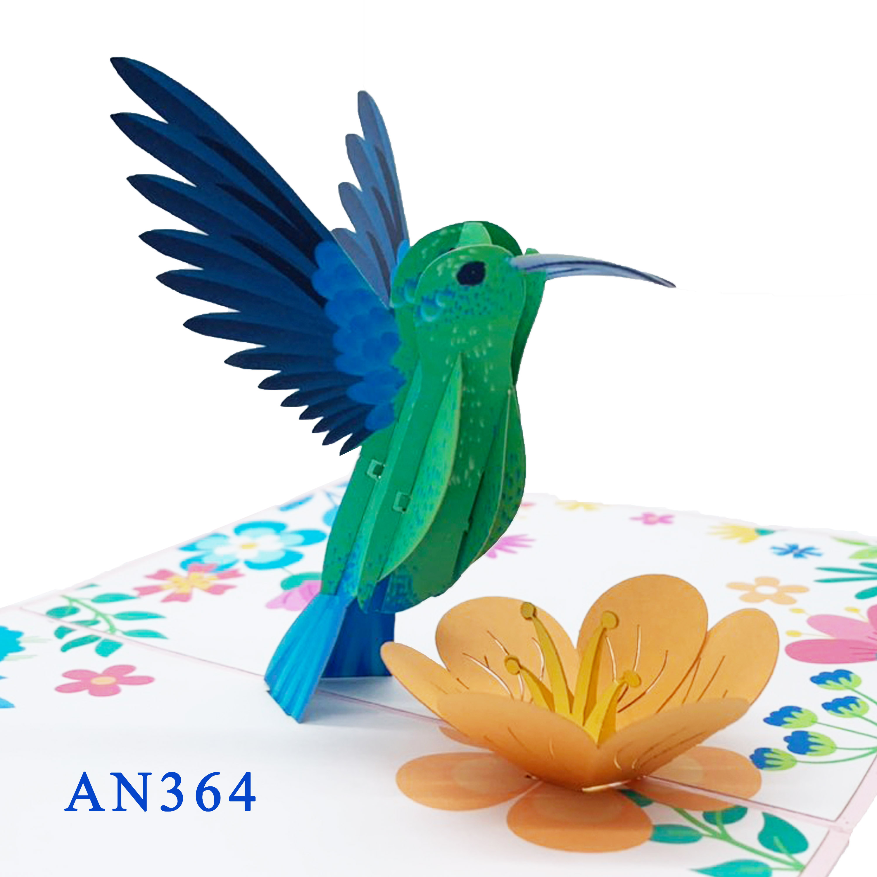 Humming Bird Pop Up Card