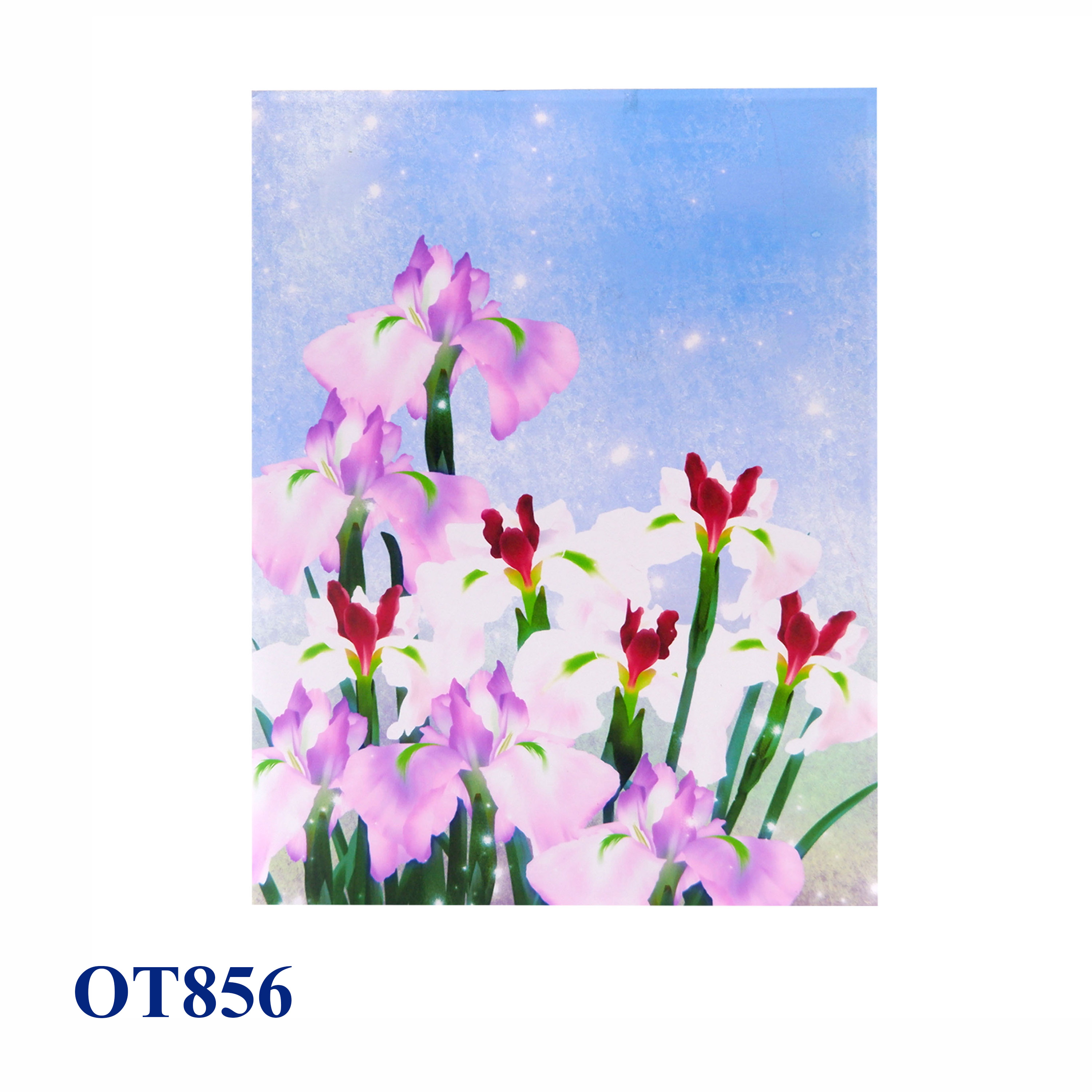 Iris Basket Pop Up Card