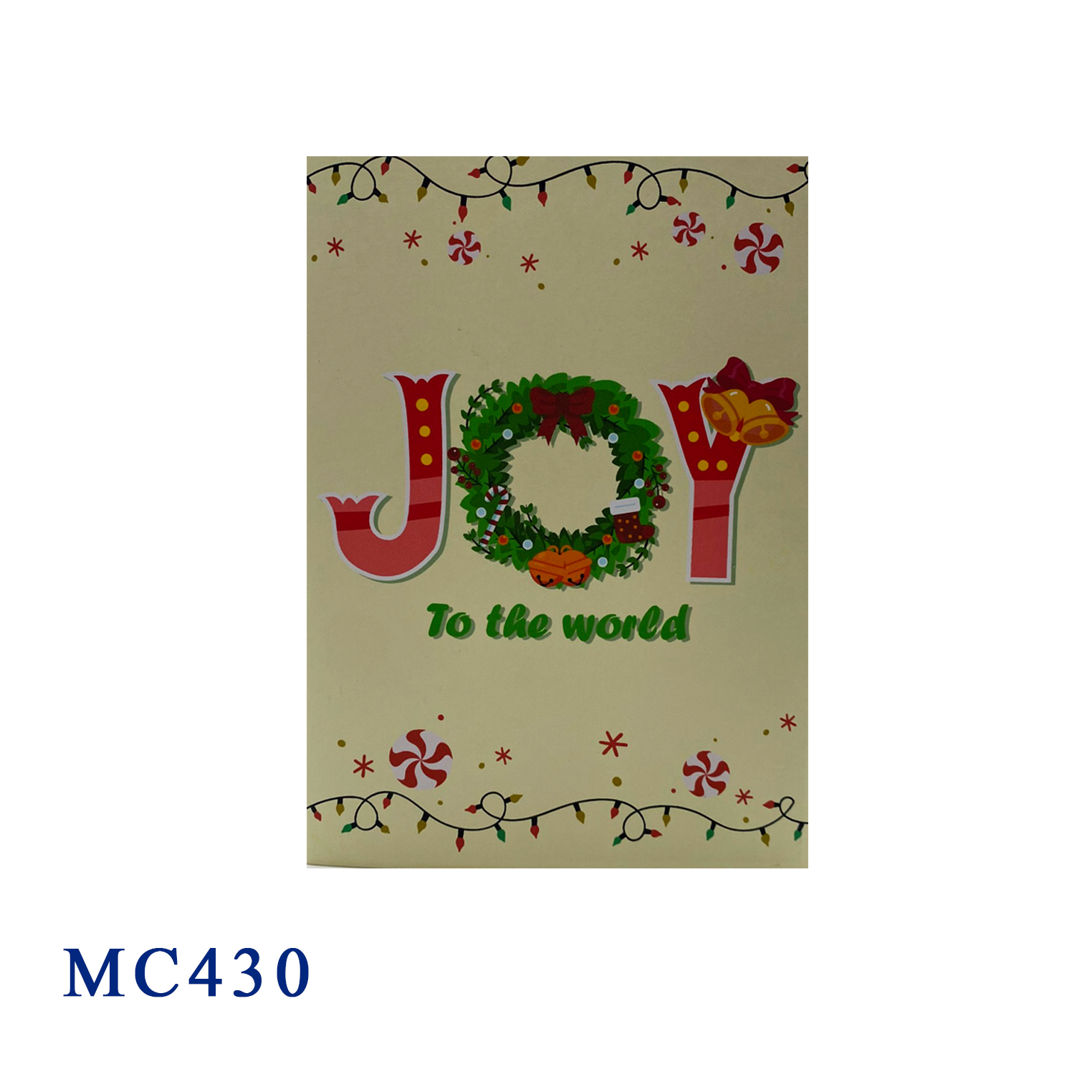 Christmas Joy Holiday Pop Up Card