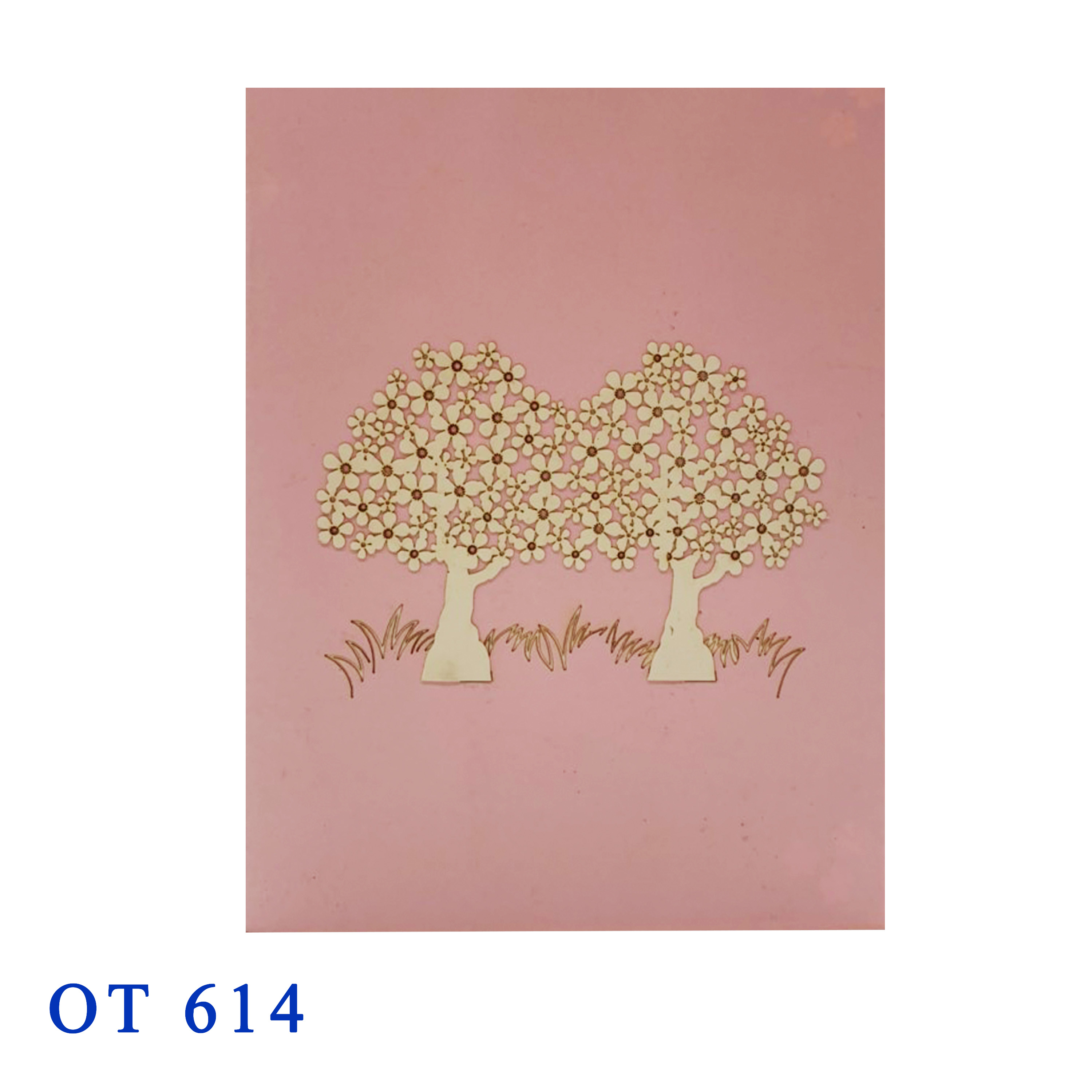 Large Cherry Bloosom Pop Up Card