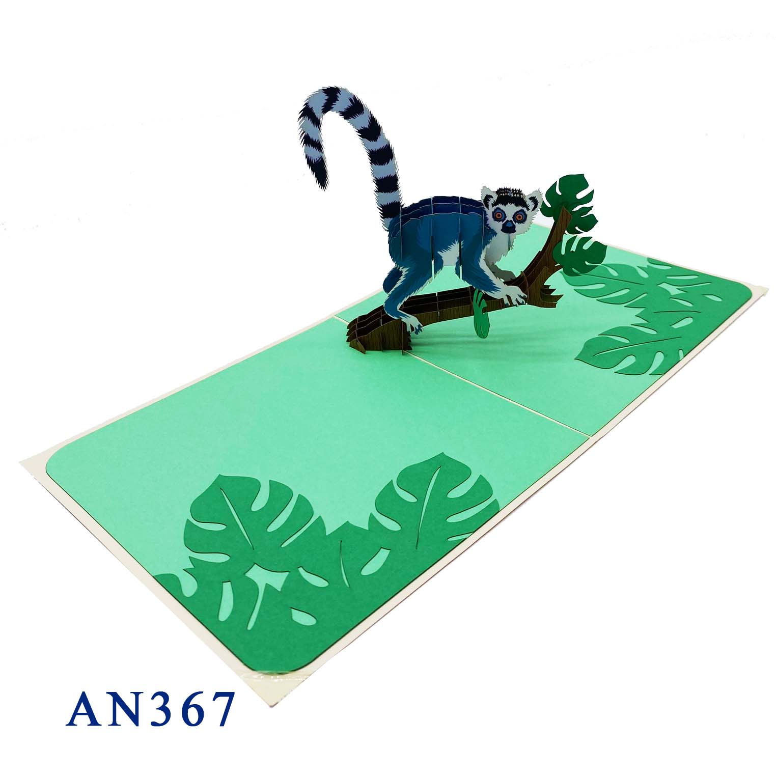 Lemur Pop Up Card