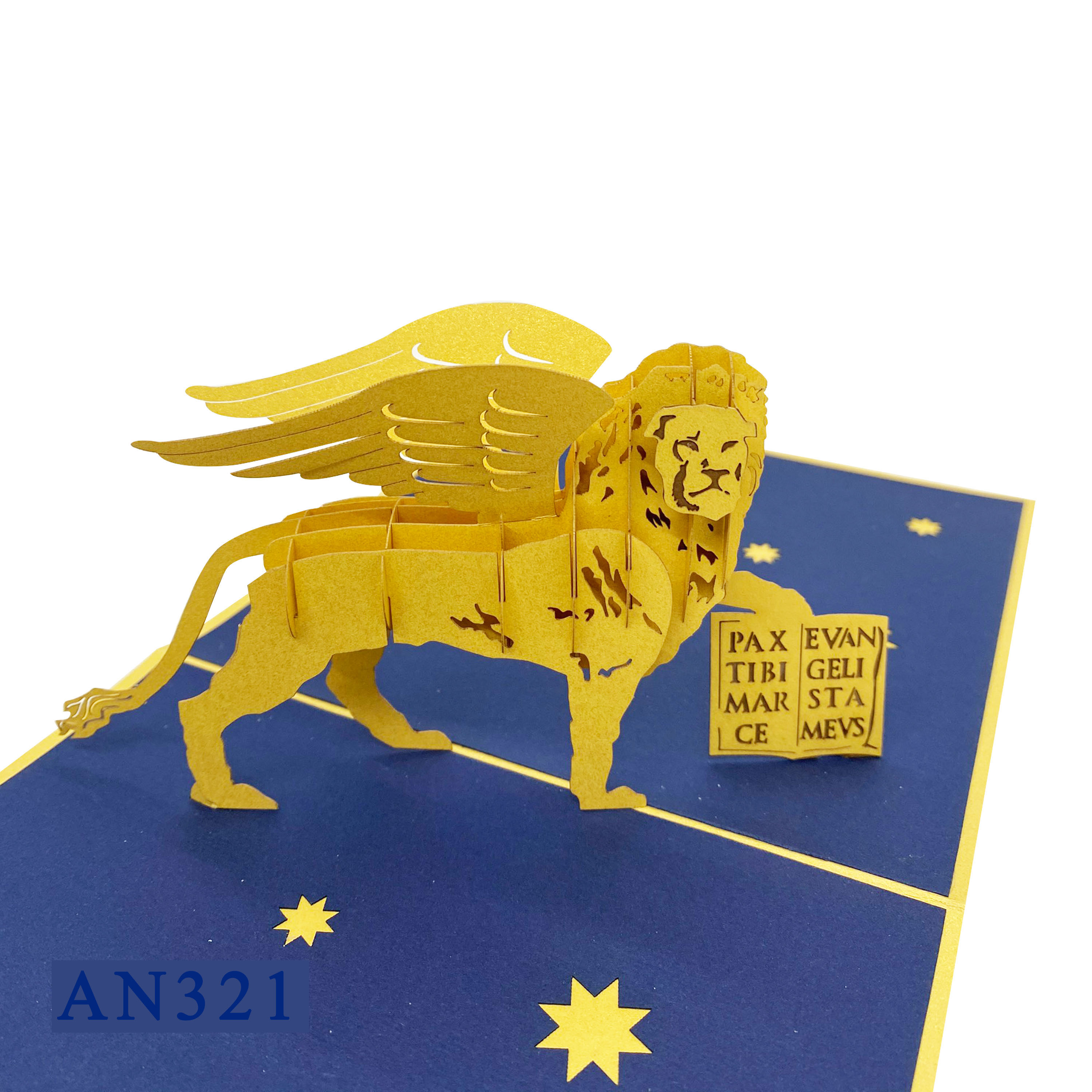 Leone di San Marco Pop Up Card