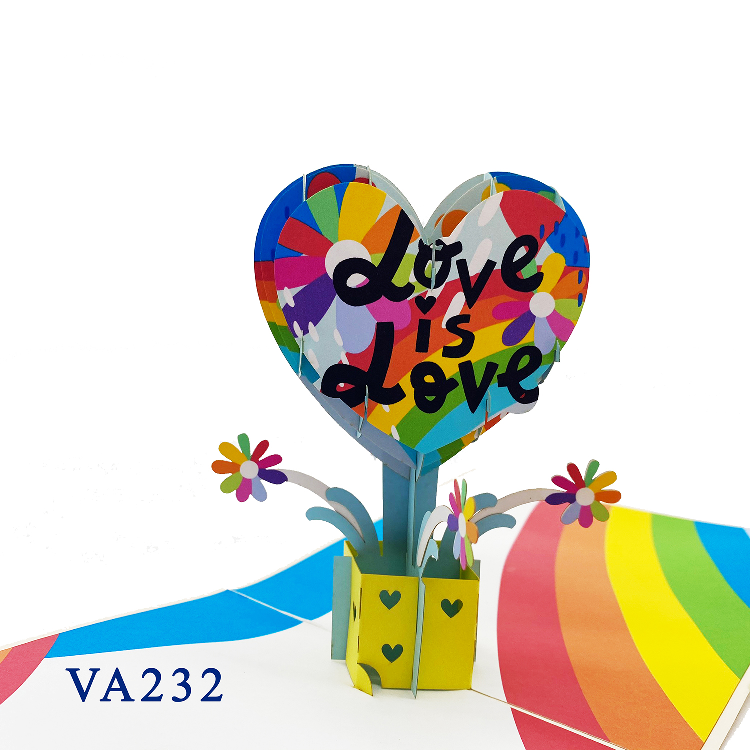 Love Is Love Pop Up Card