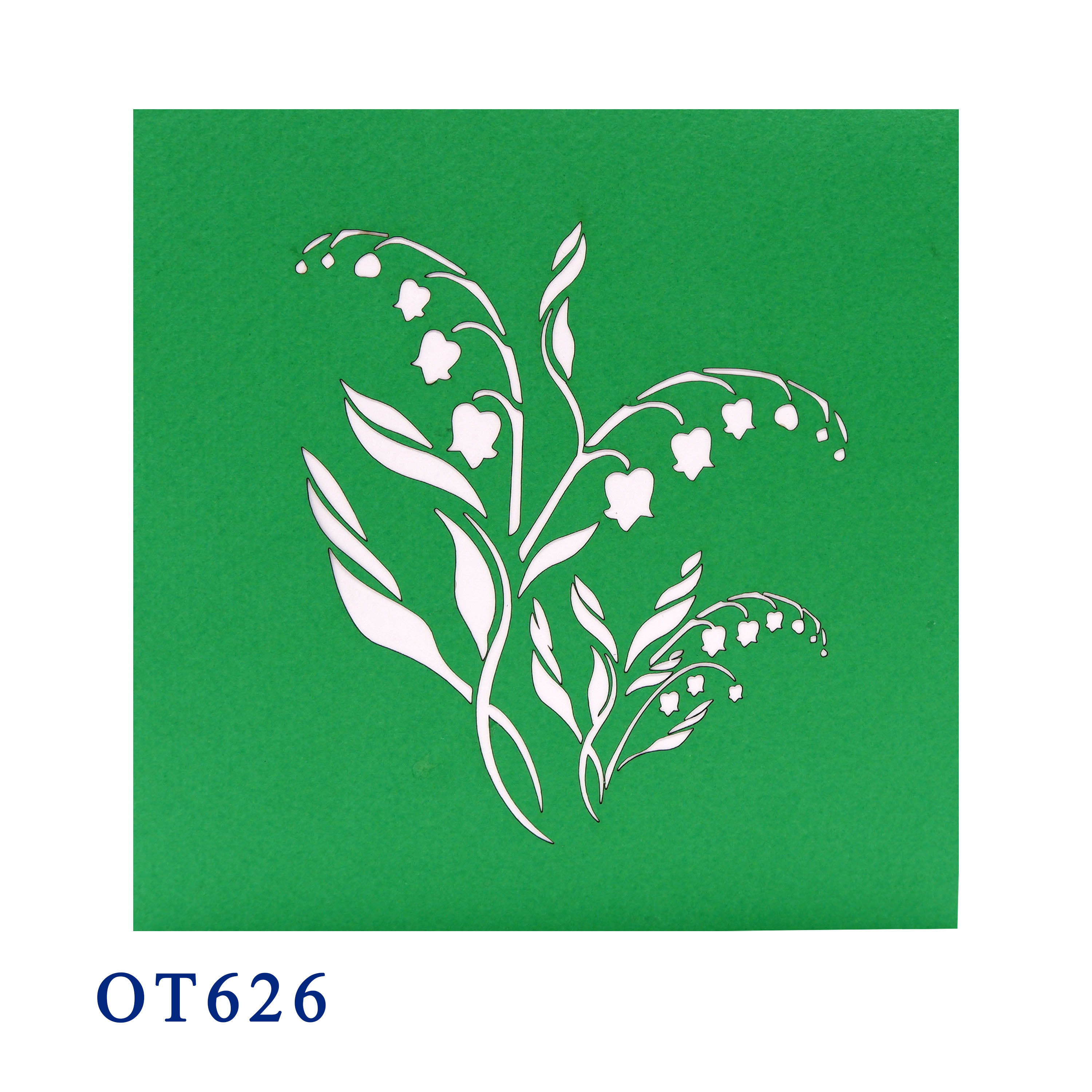 Lilies Of The Valley Pop Up Card
