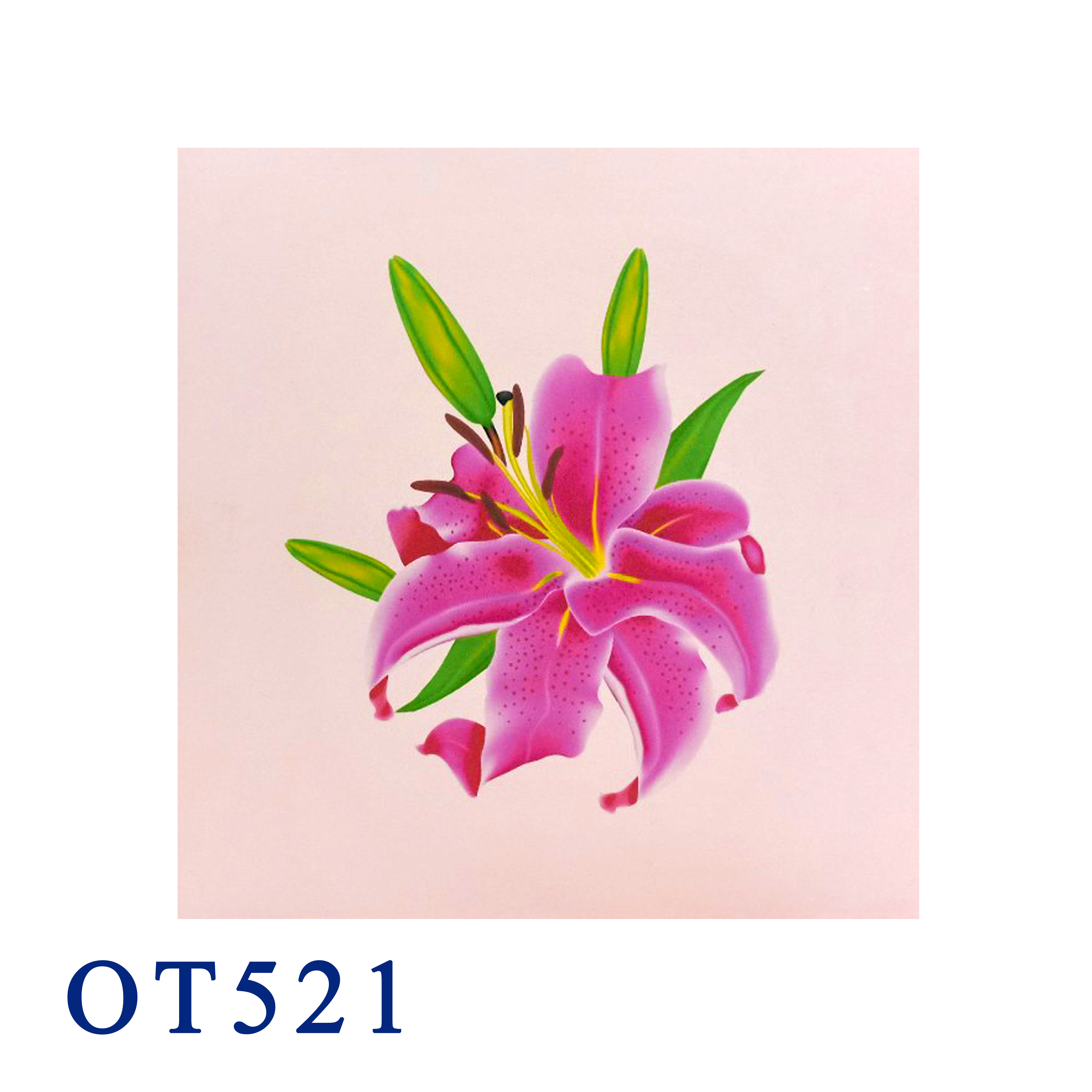 Lily Bloom Pop Up Card