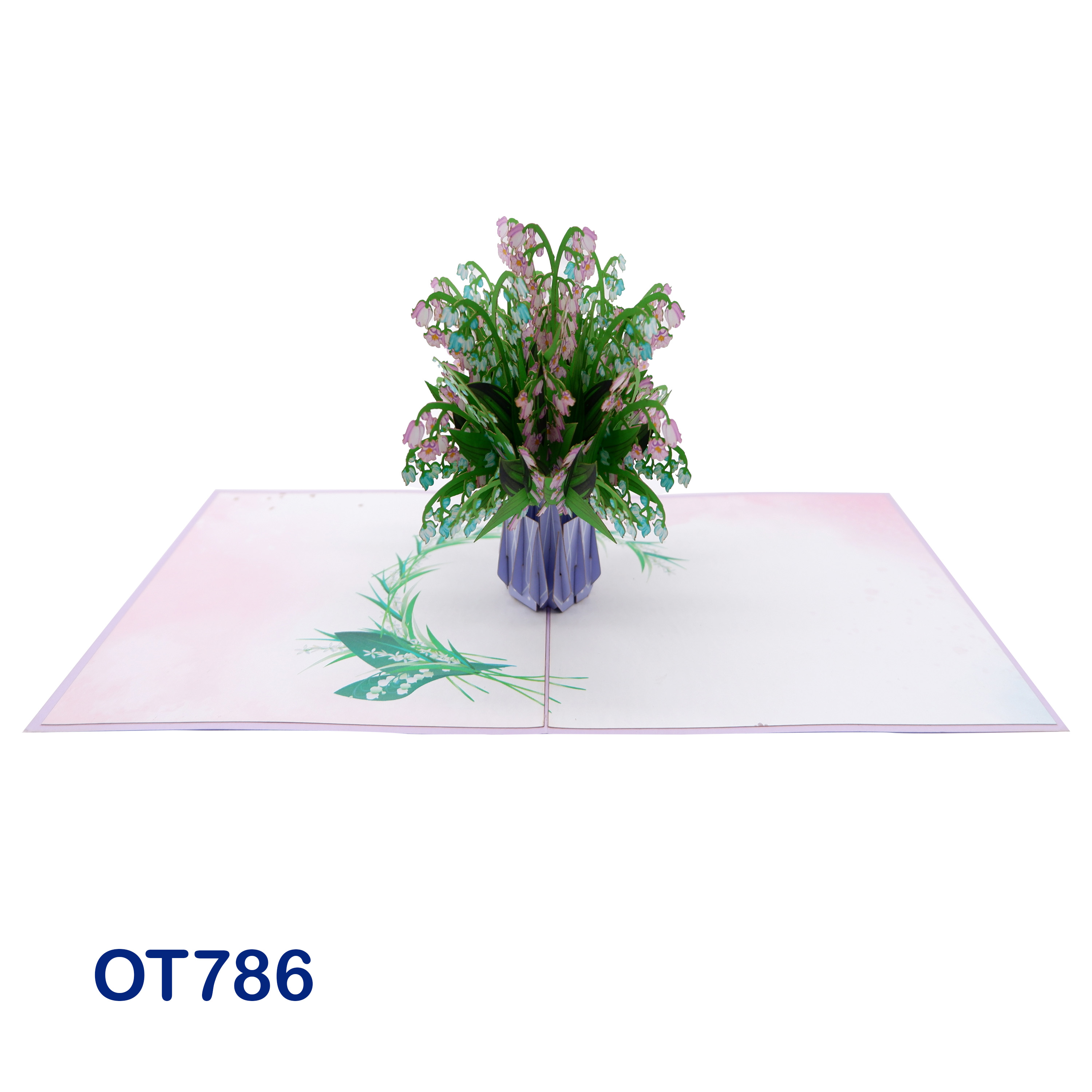 Lily Of The Vally Pop Up Card