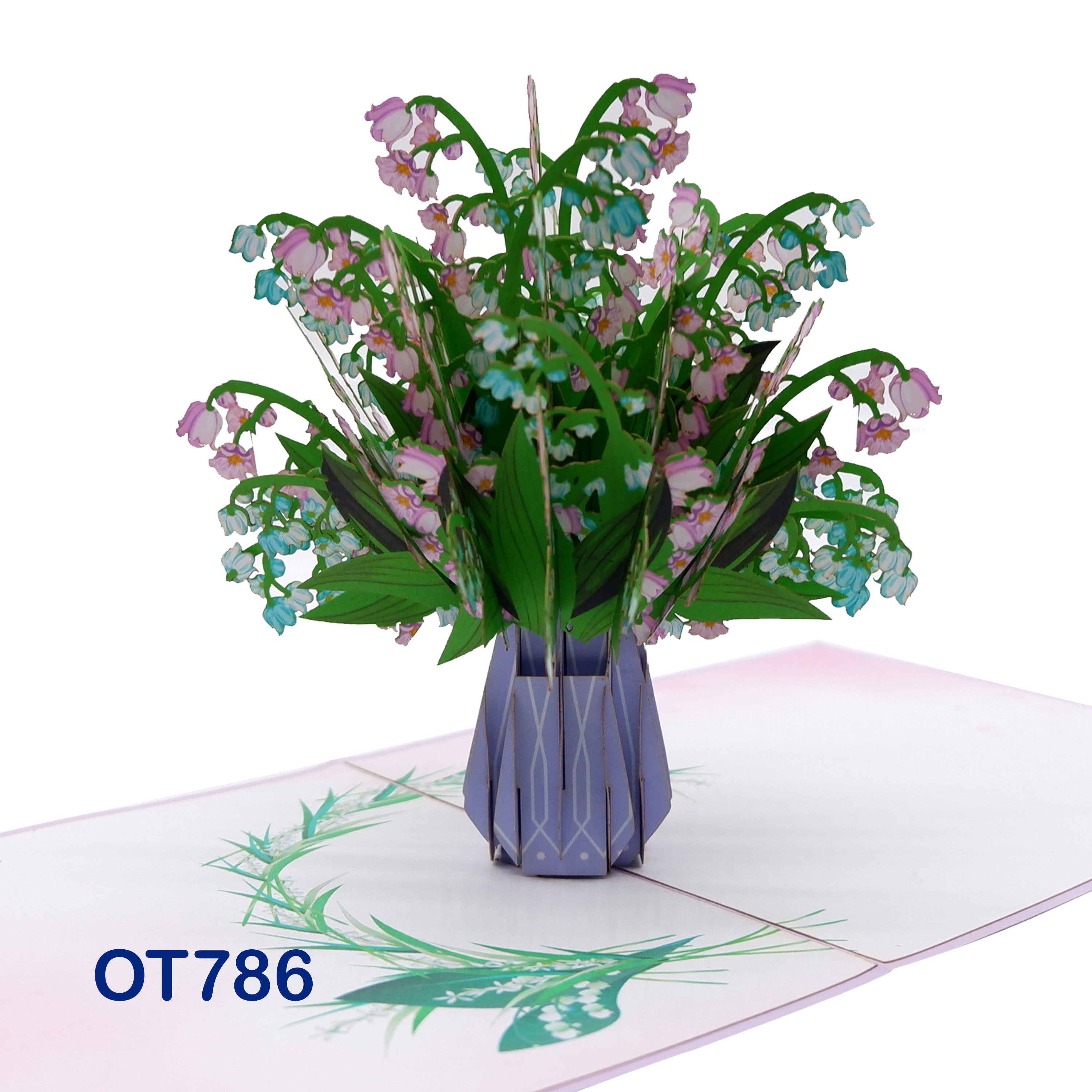 Lily Of The Vally Pop Up Card