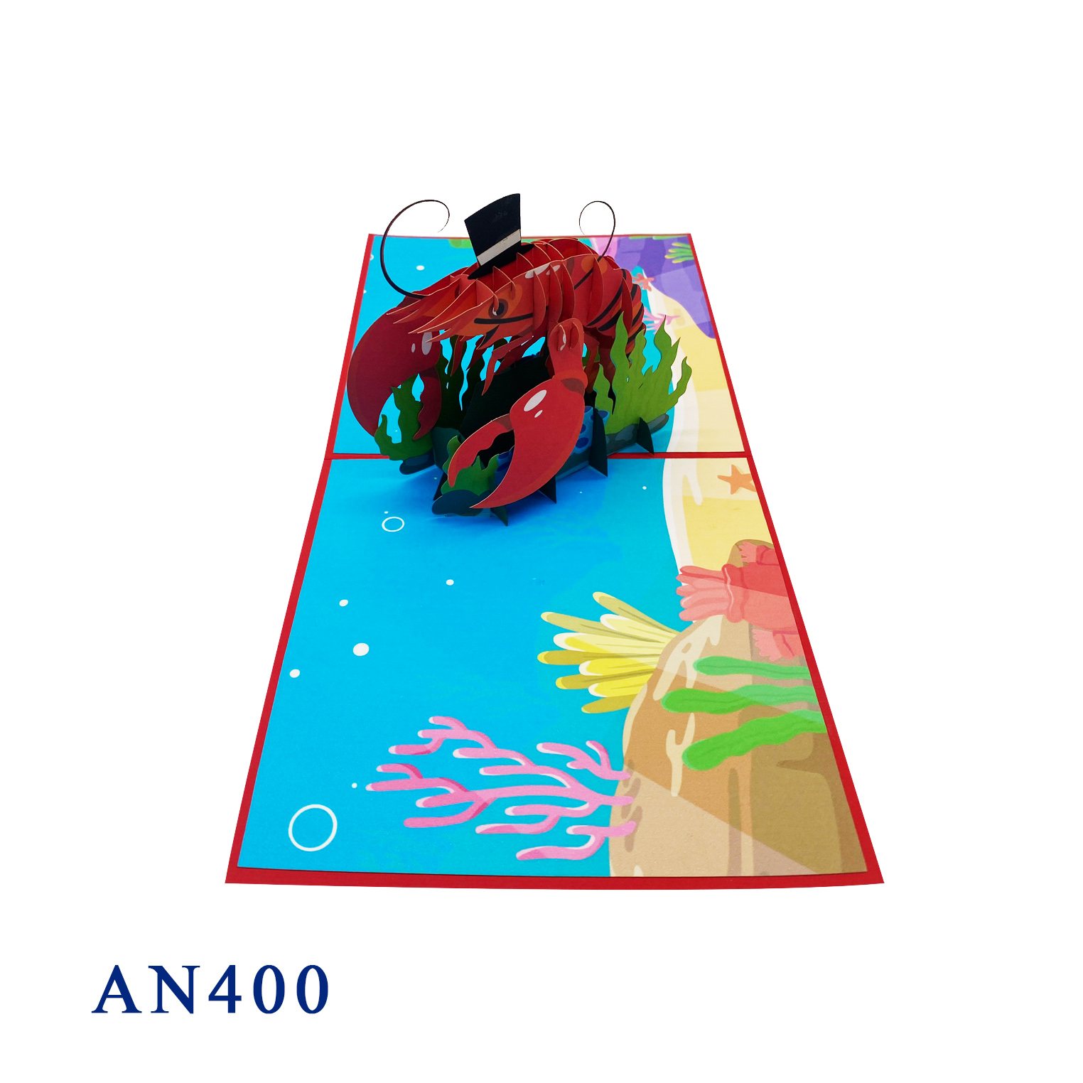 Lobster Pop Up Card