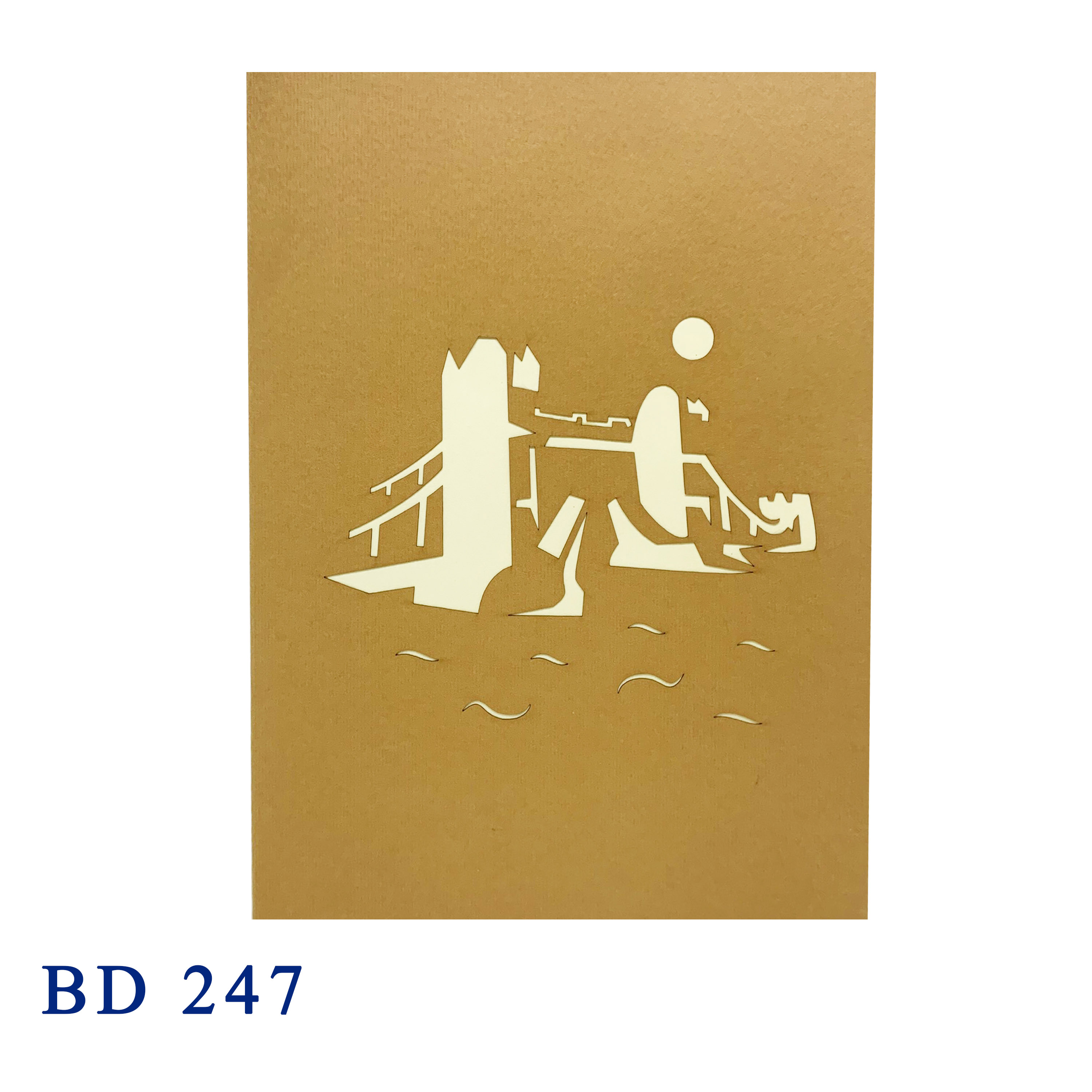 London Bridge Pop Up Card