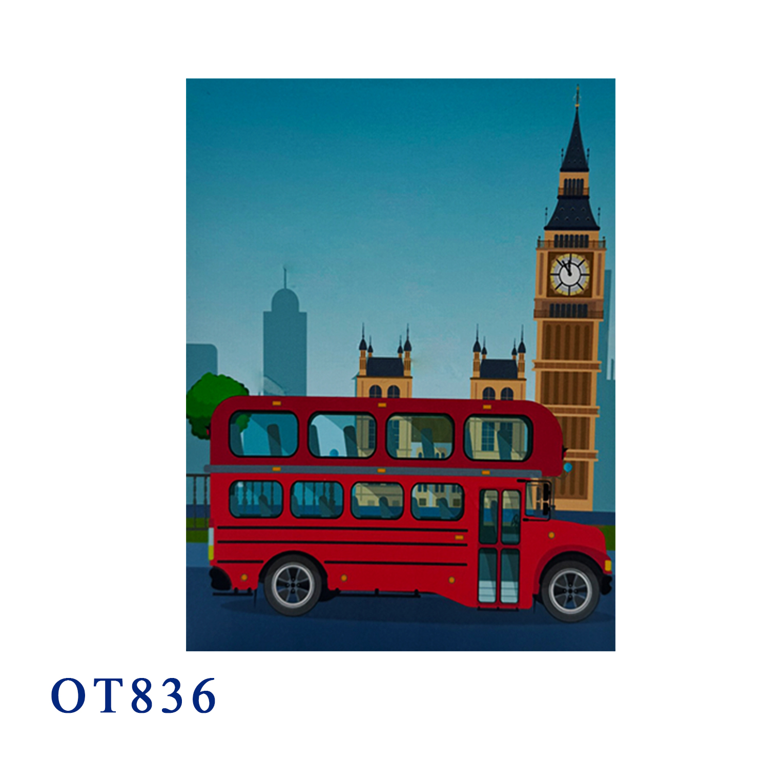 London Bus Pop Up Card