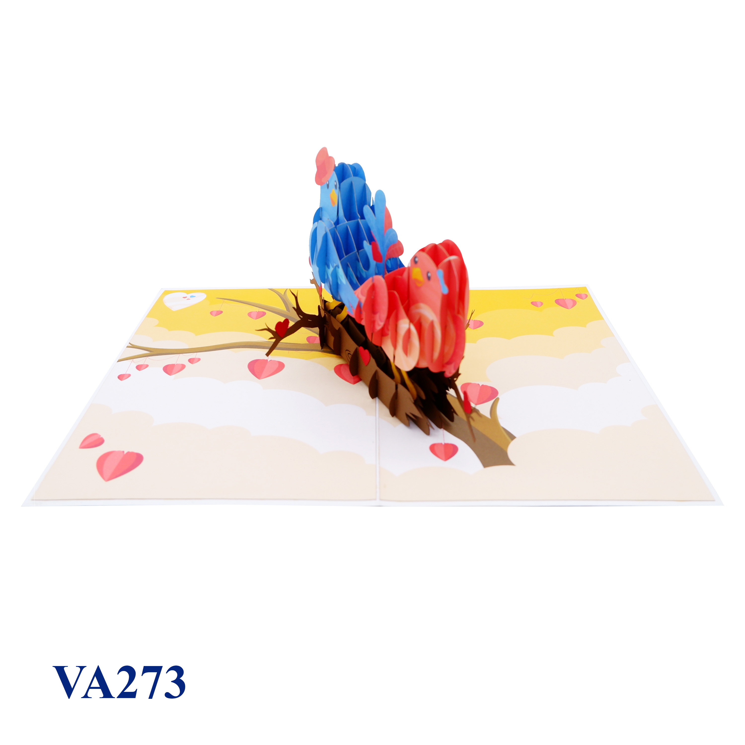 Love Birds Pop Up Card