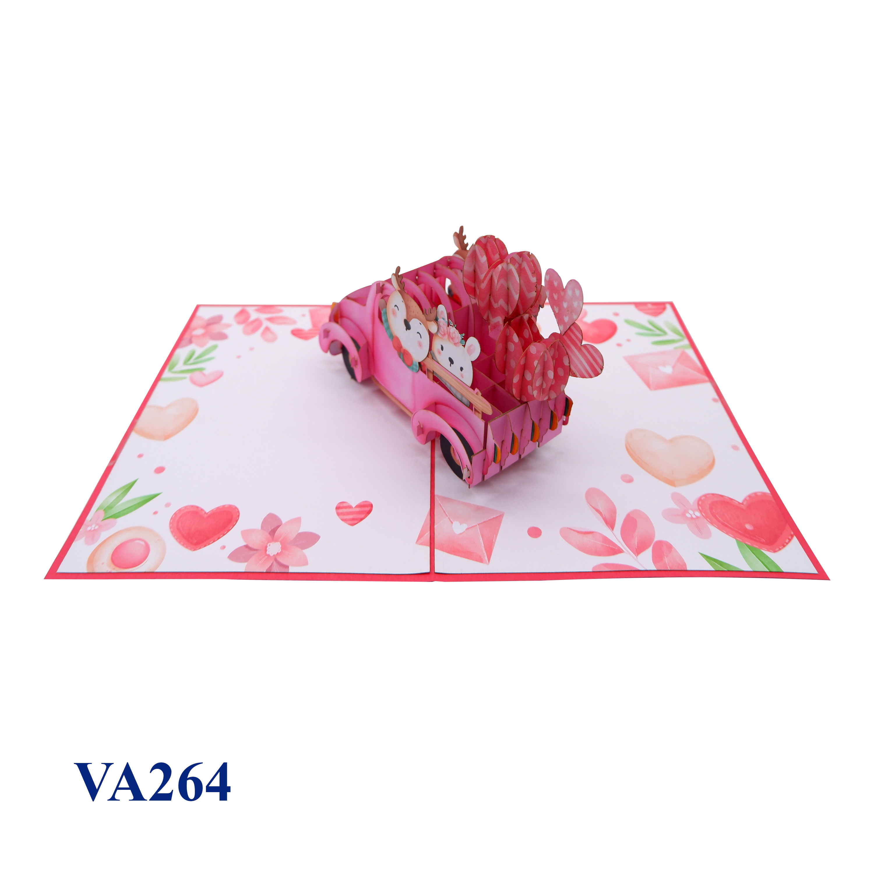 Love Car Pop Up Card