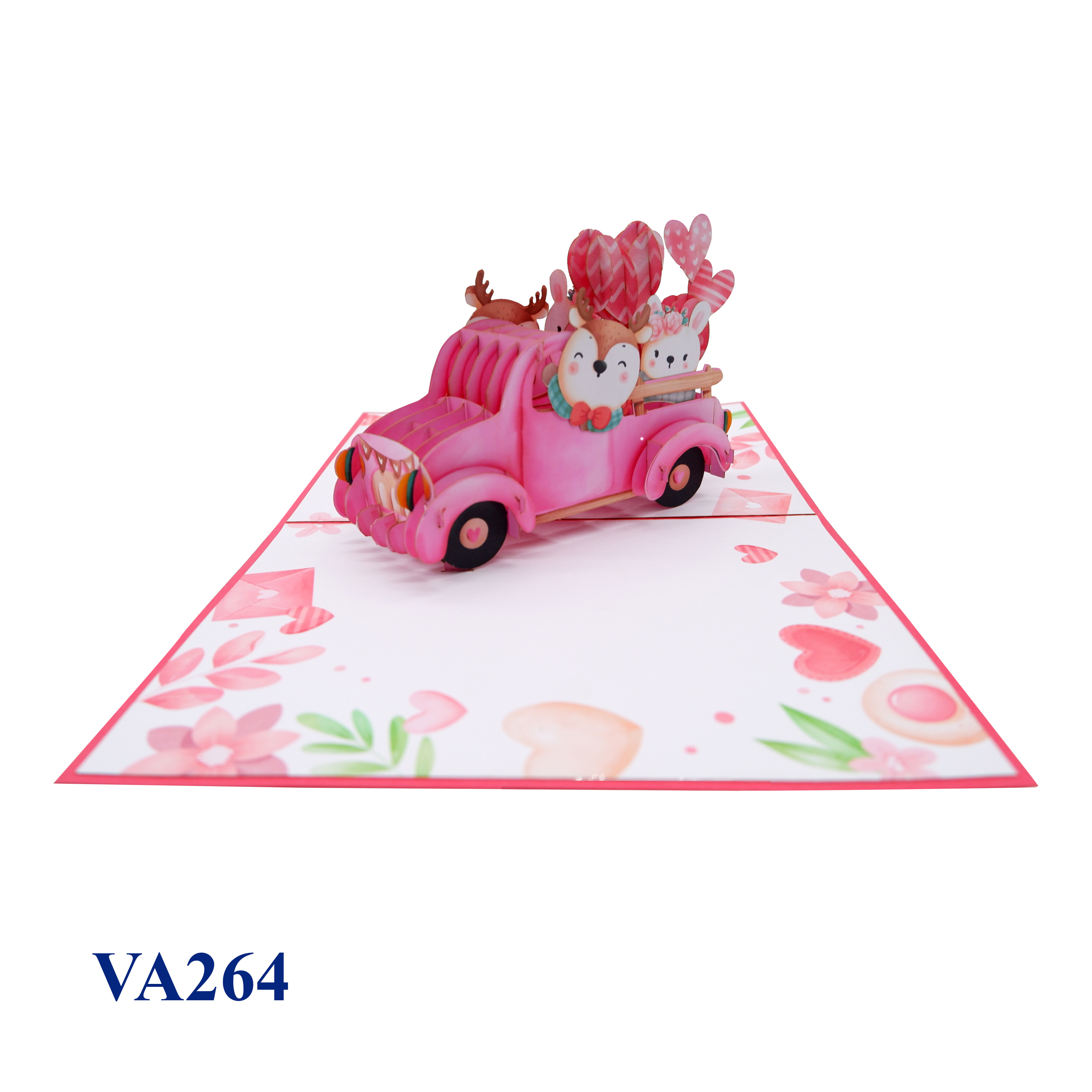 Love Car Pop Up Card