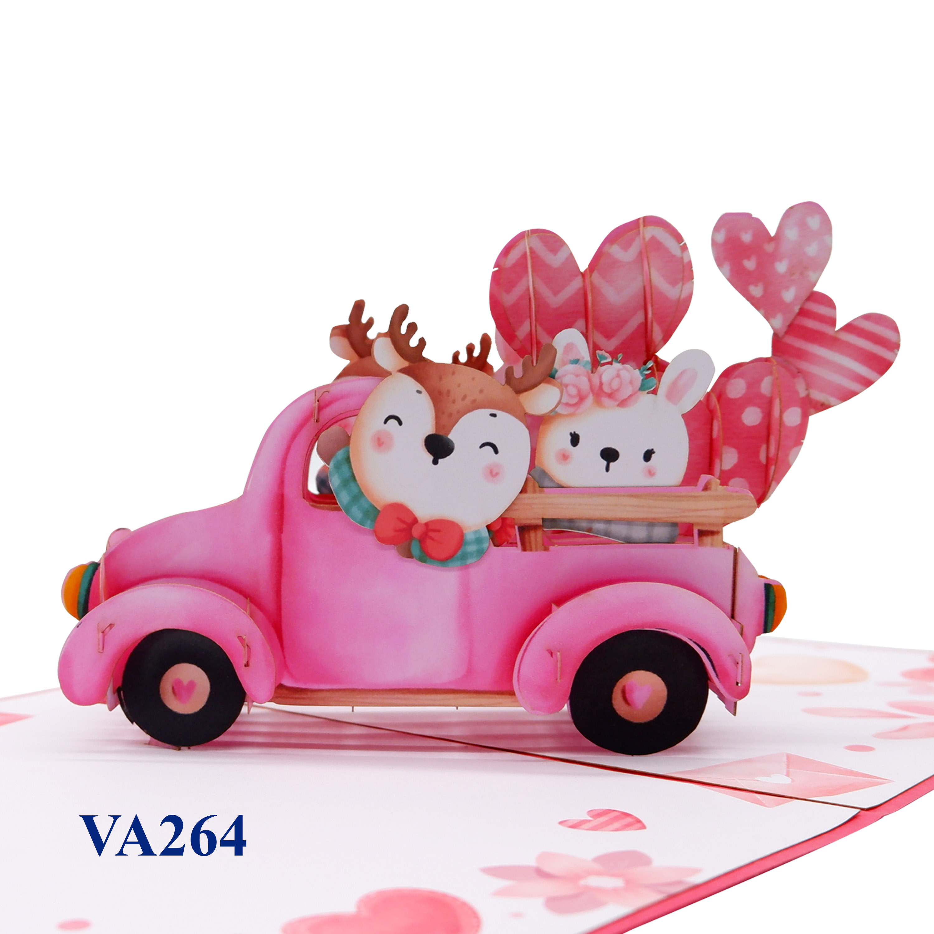 Love Car Pop Up Card
