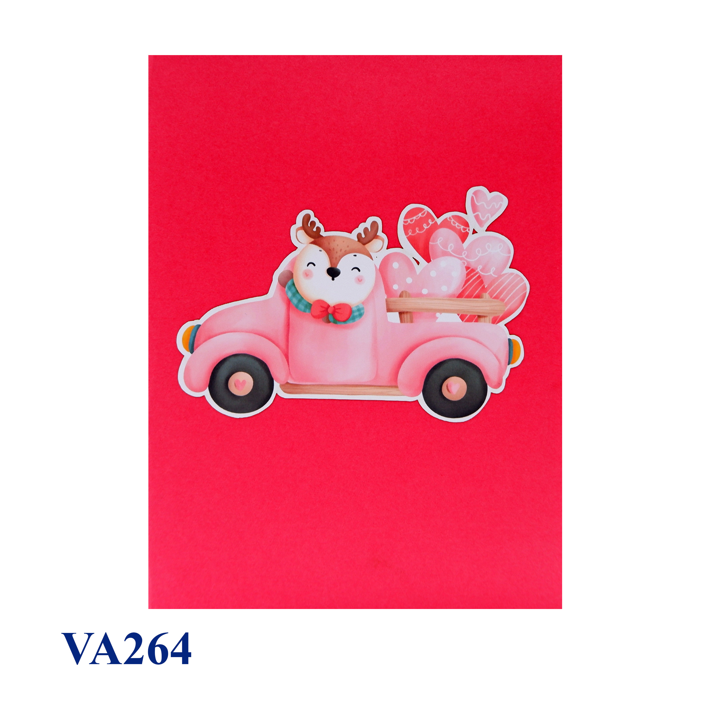 Love Car Pop Up Card