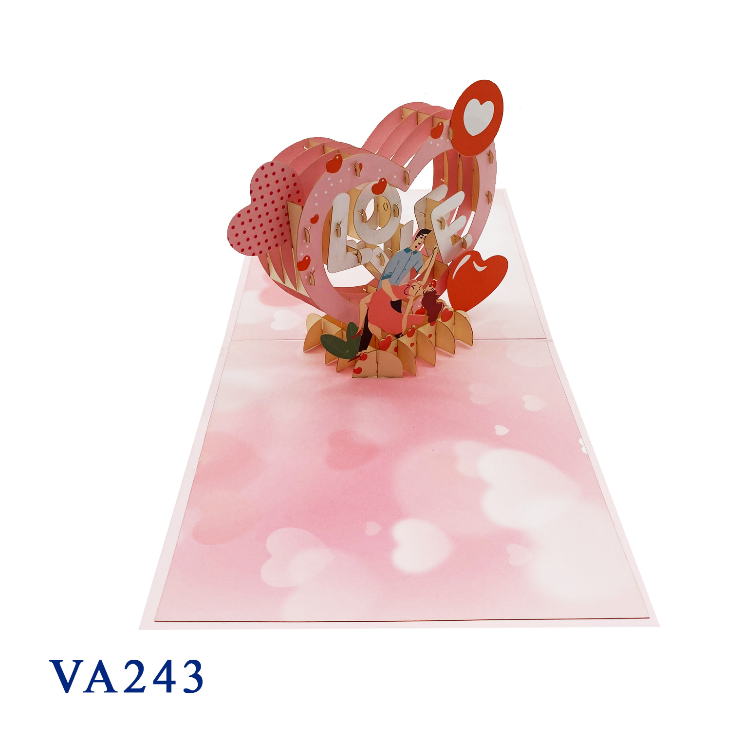 Love Couple Pop Up Card