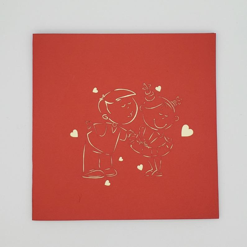 Happy House Pop Up Card