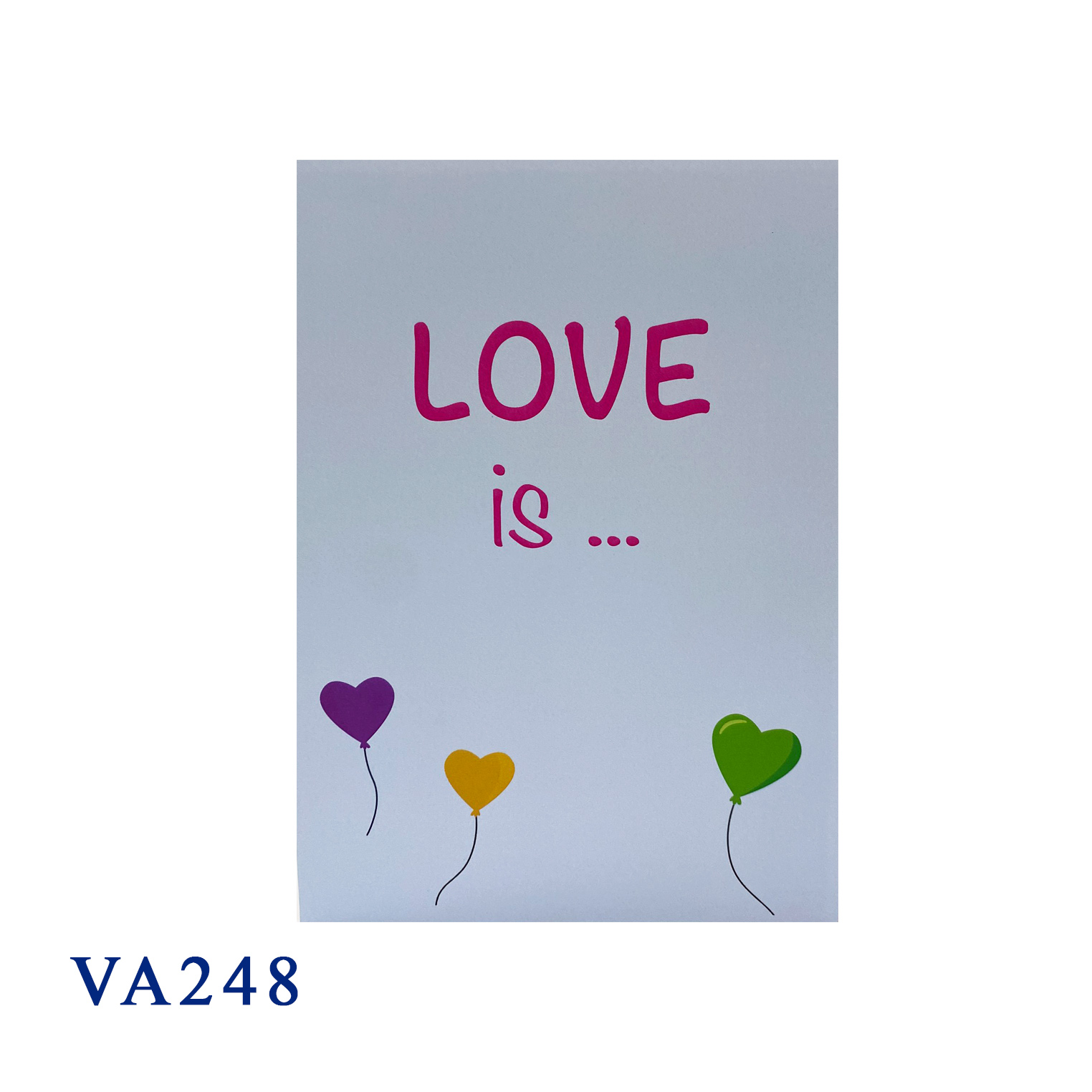 Love is... Pop Up Card