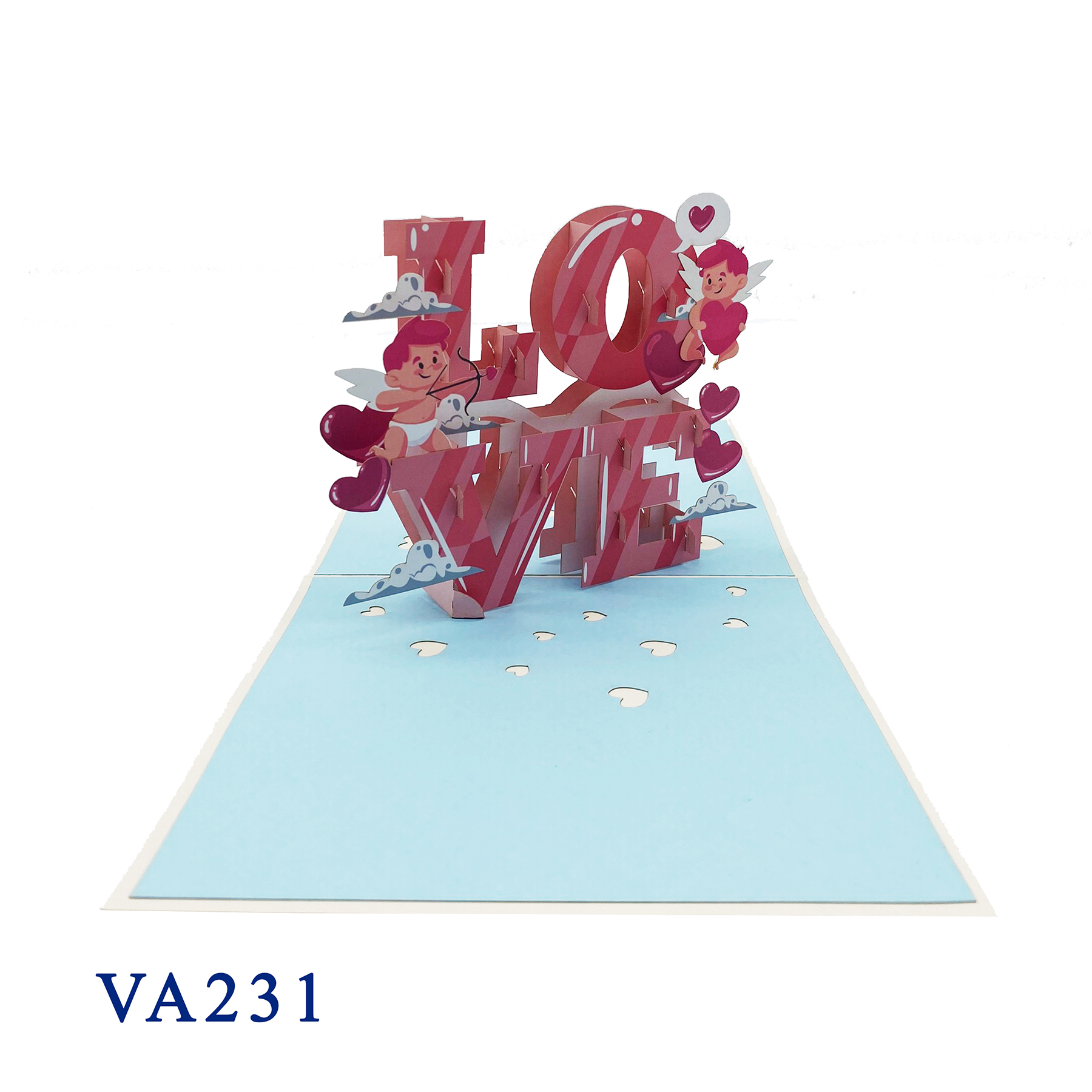 Love Letters Pop Up Card