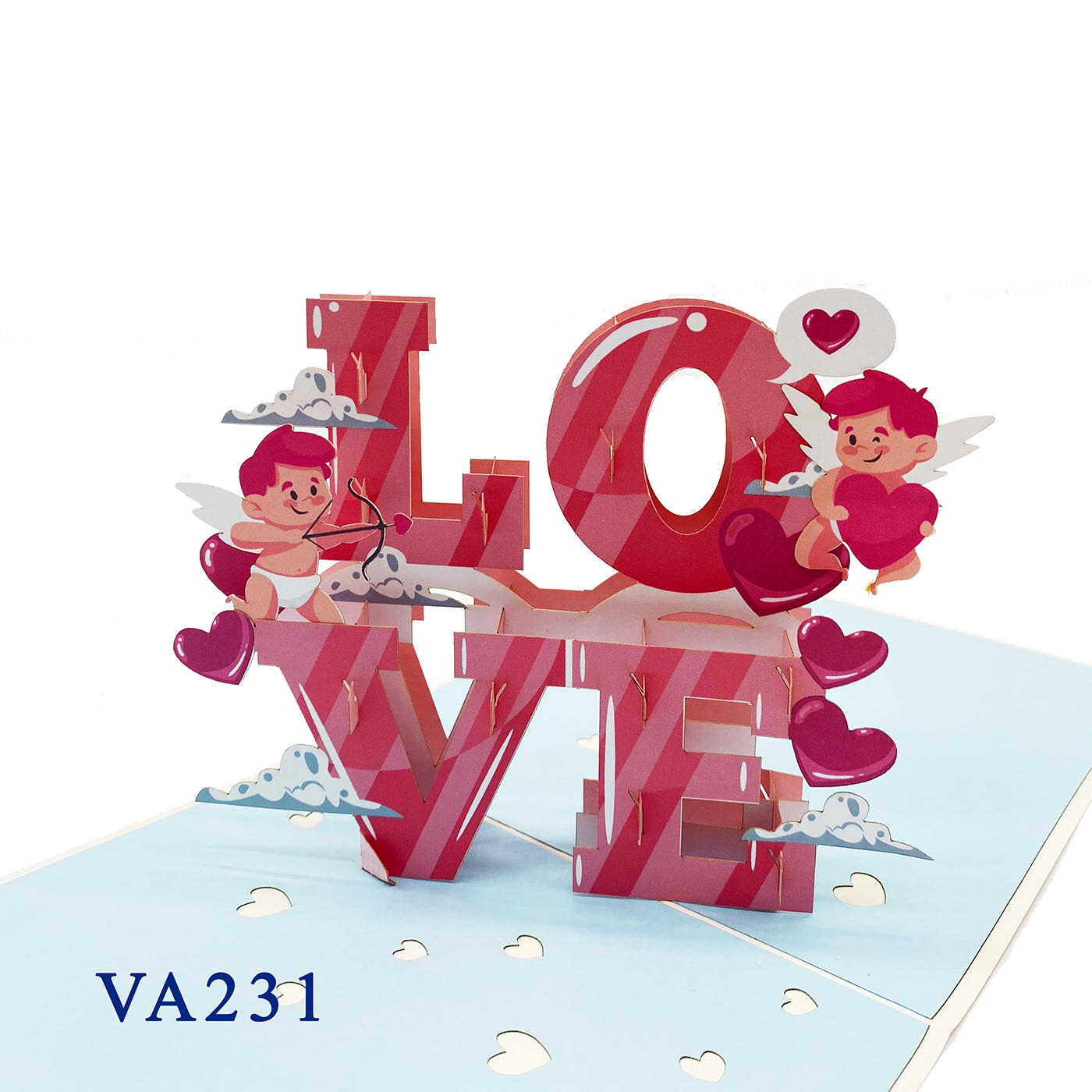 Love Letters Pop Up Card