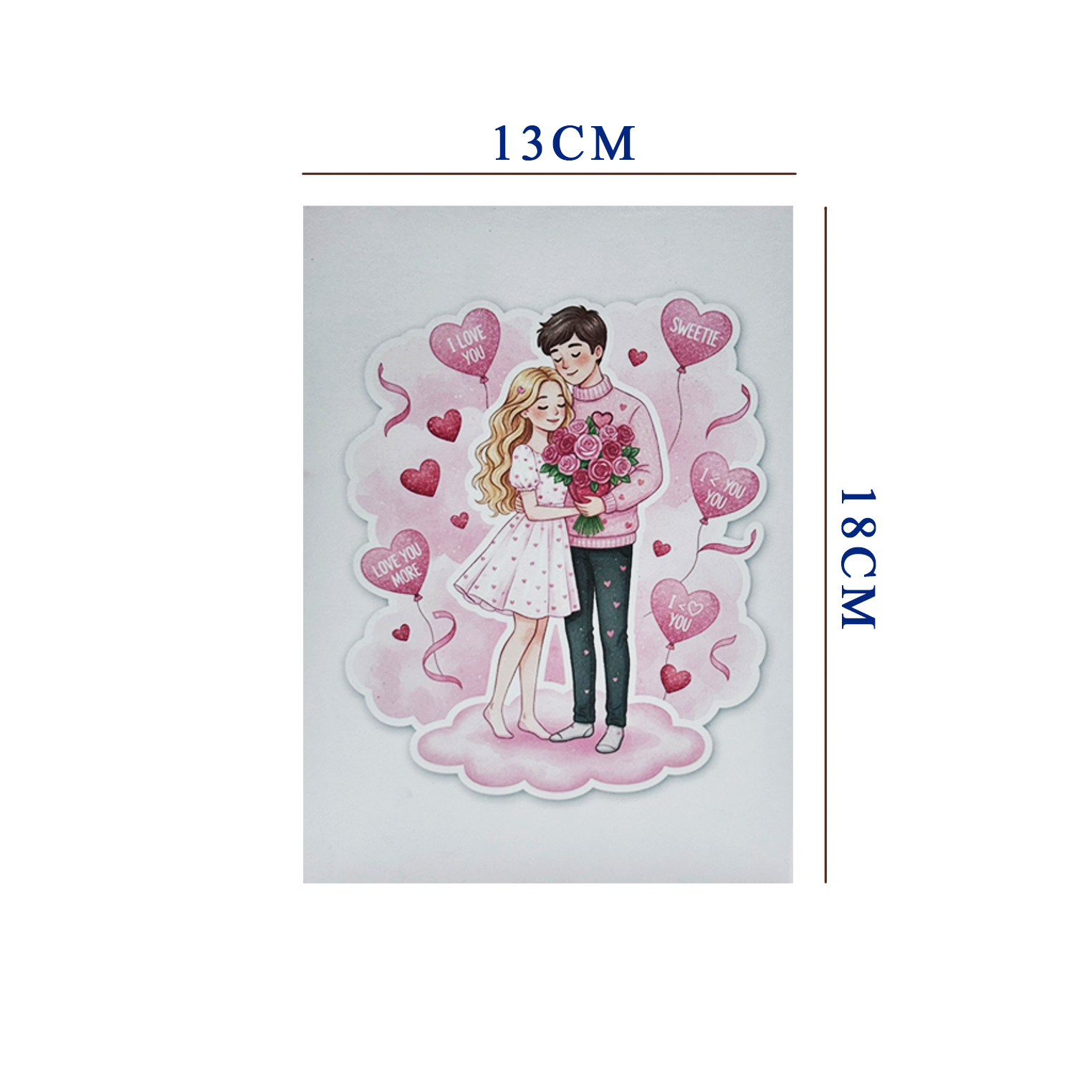 Love Moon Pop-up Card