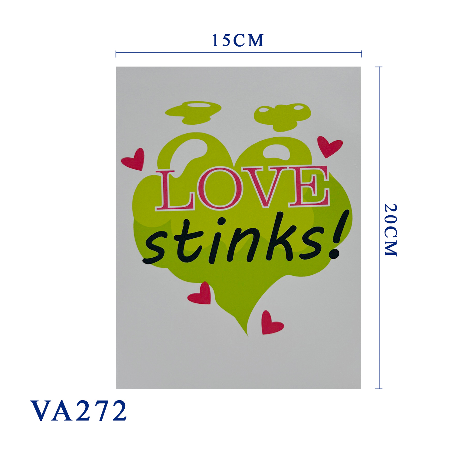 Love Stinks Pop Up Card