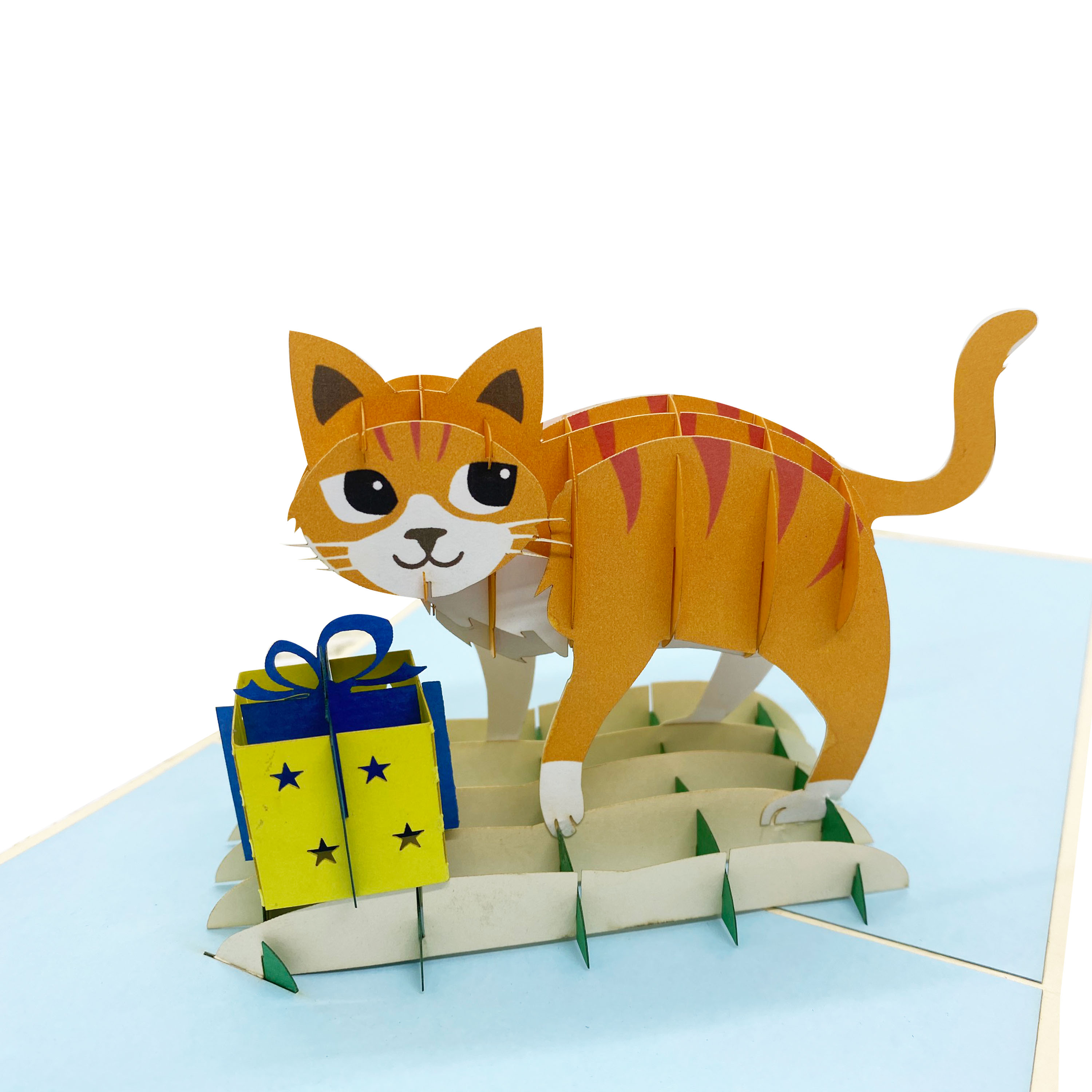 Birthday Lovely Kitten Pop Up Card